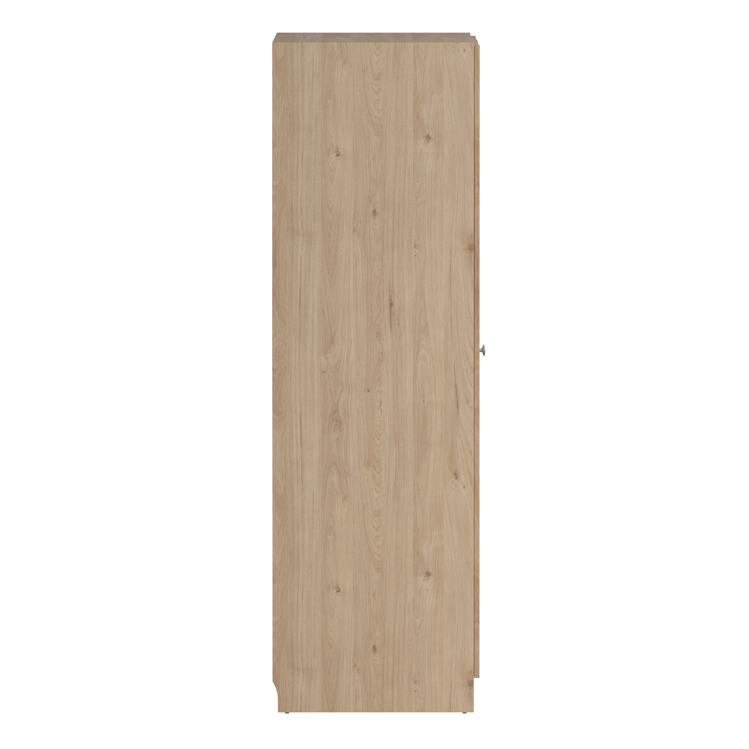 Brande Wardrobe with 2 Frame Doors in Jackson Hickory – FTG, view 4