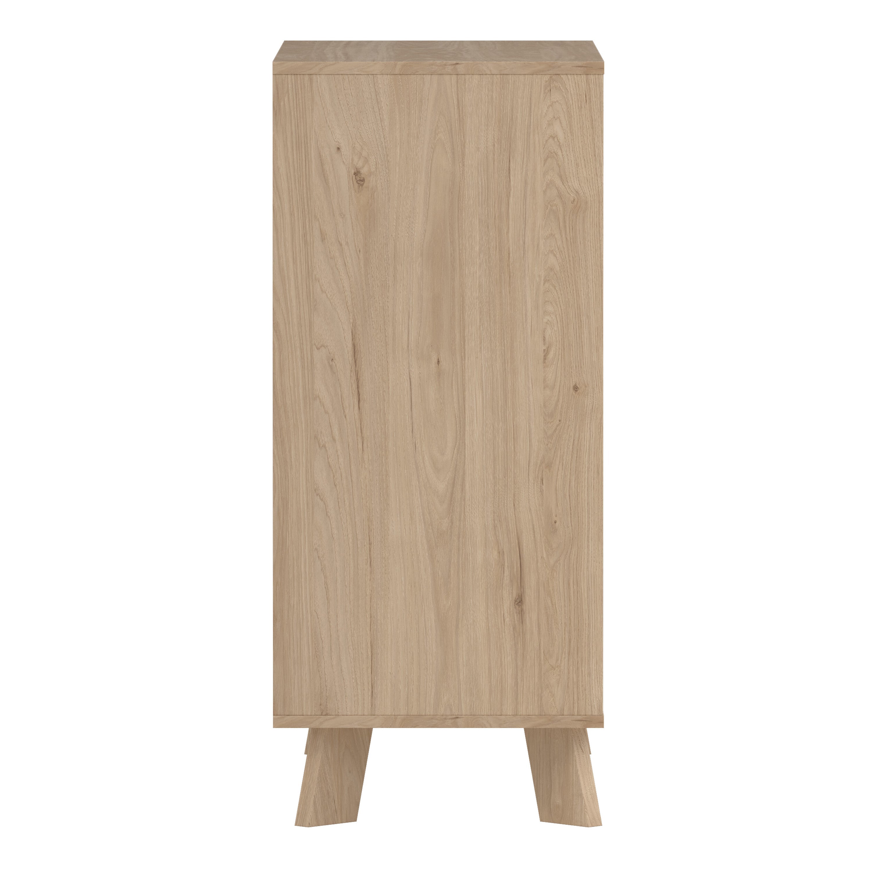 Ikast Chest 3 Drawers in Jackson Hickory and White – FTG, view 3