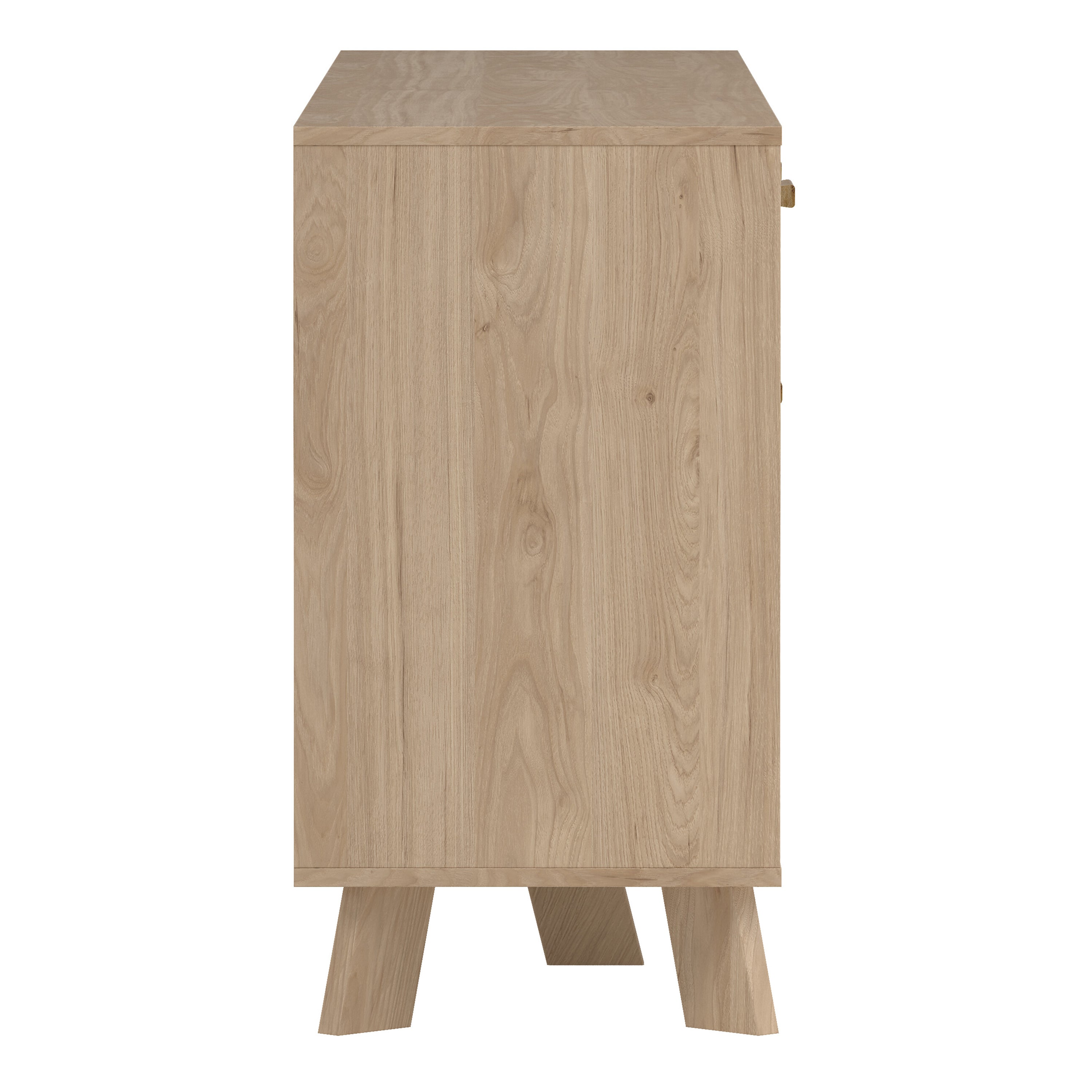Ikast Sideboard 4 Doors + 1 Drawer in Jackson Hickory and White – FTG, view 4