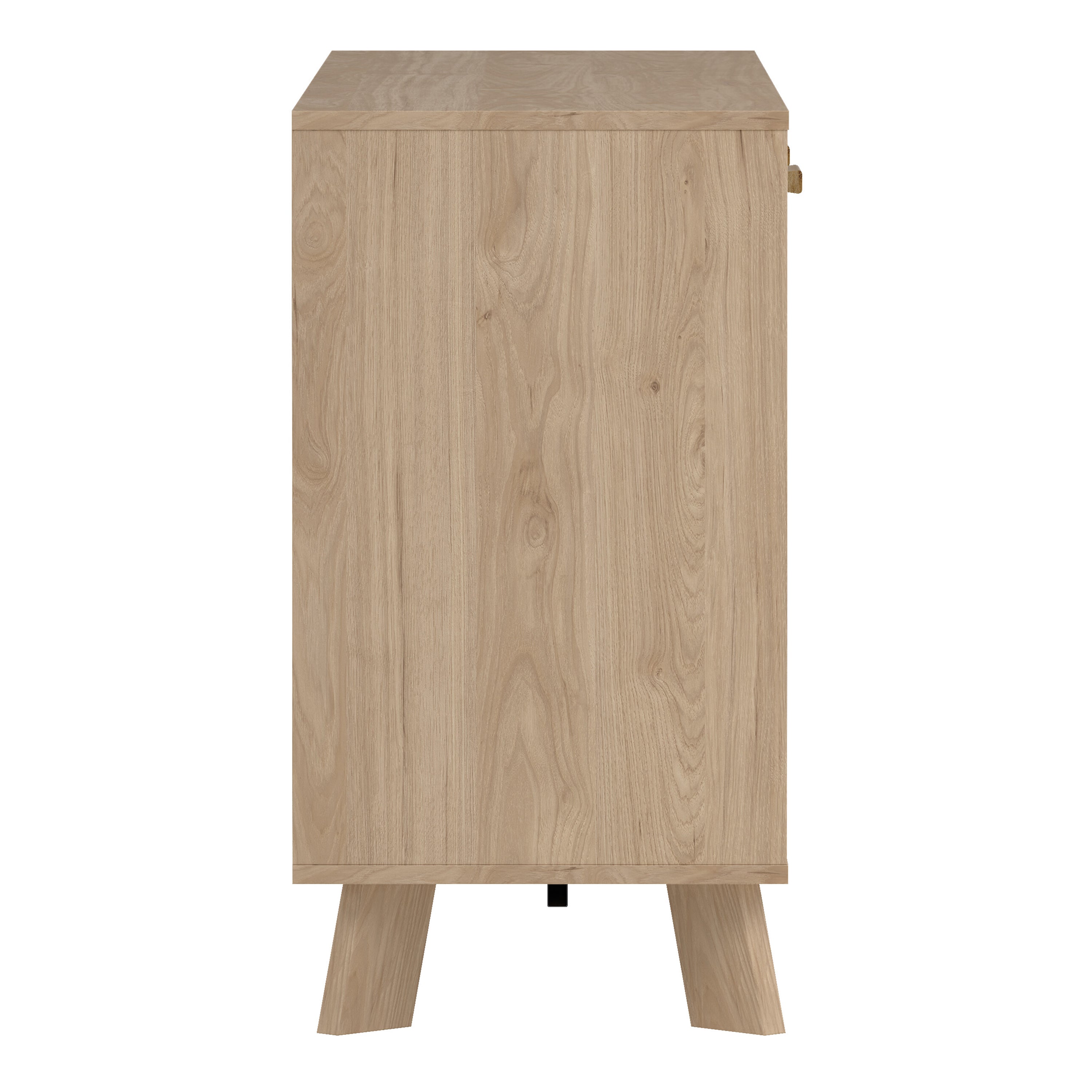 Ikast Sideboard 2 Doors + 3 Drawers in Jackson Hickory and White – FTG, view 4