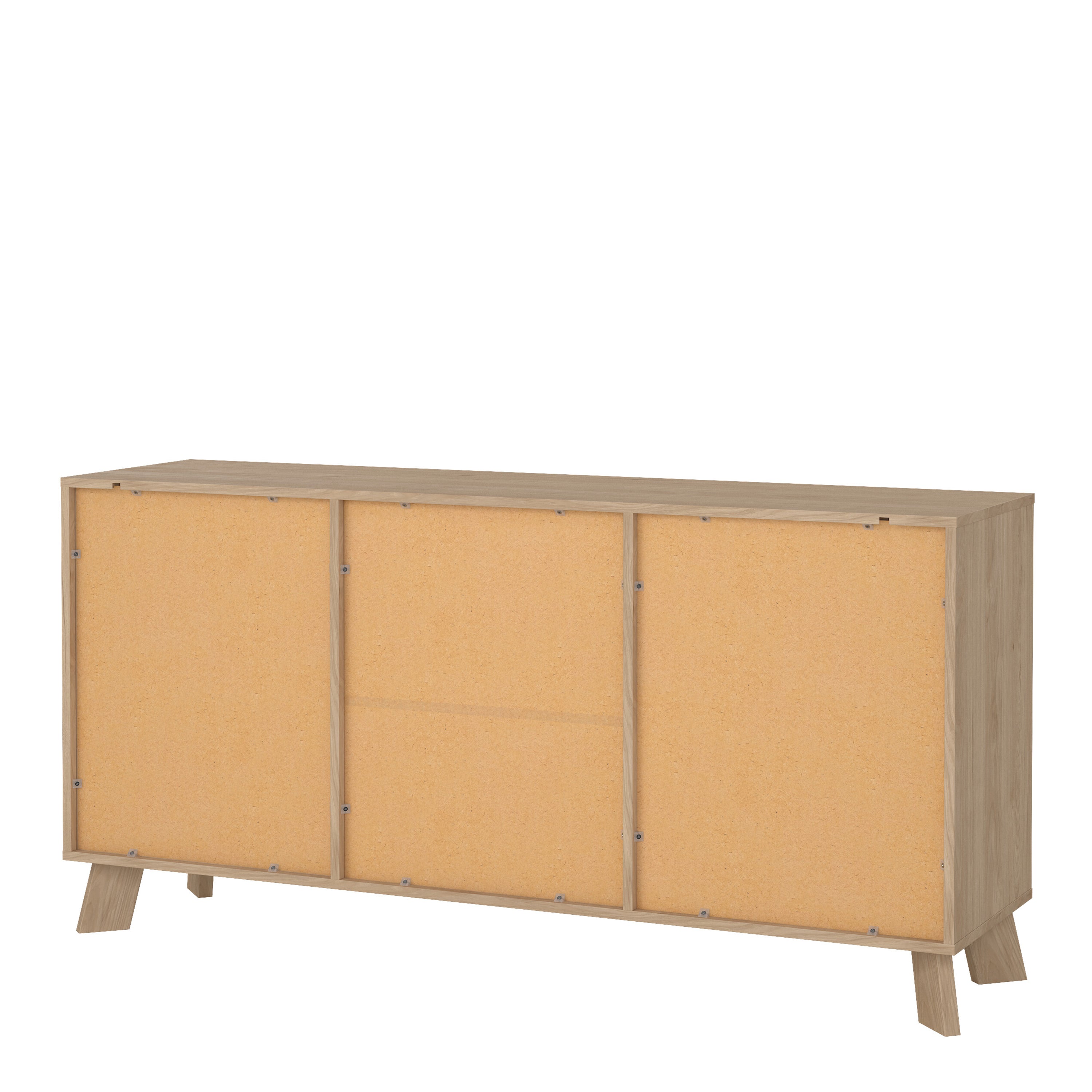 Ikast Sideboard 2 Doors + 3 Drawers in Jackson Hickory and White – FTG, view 5