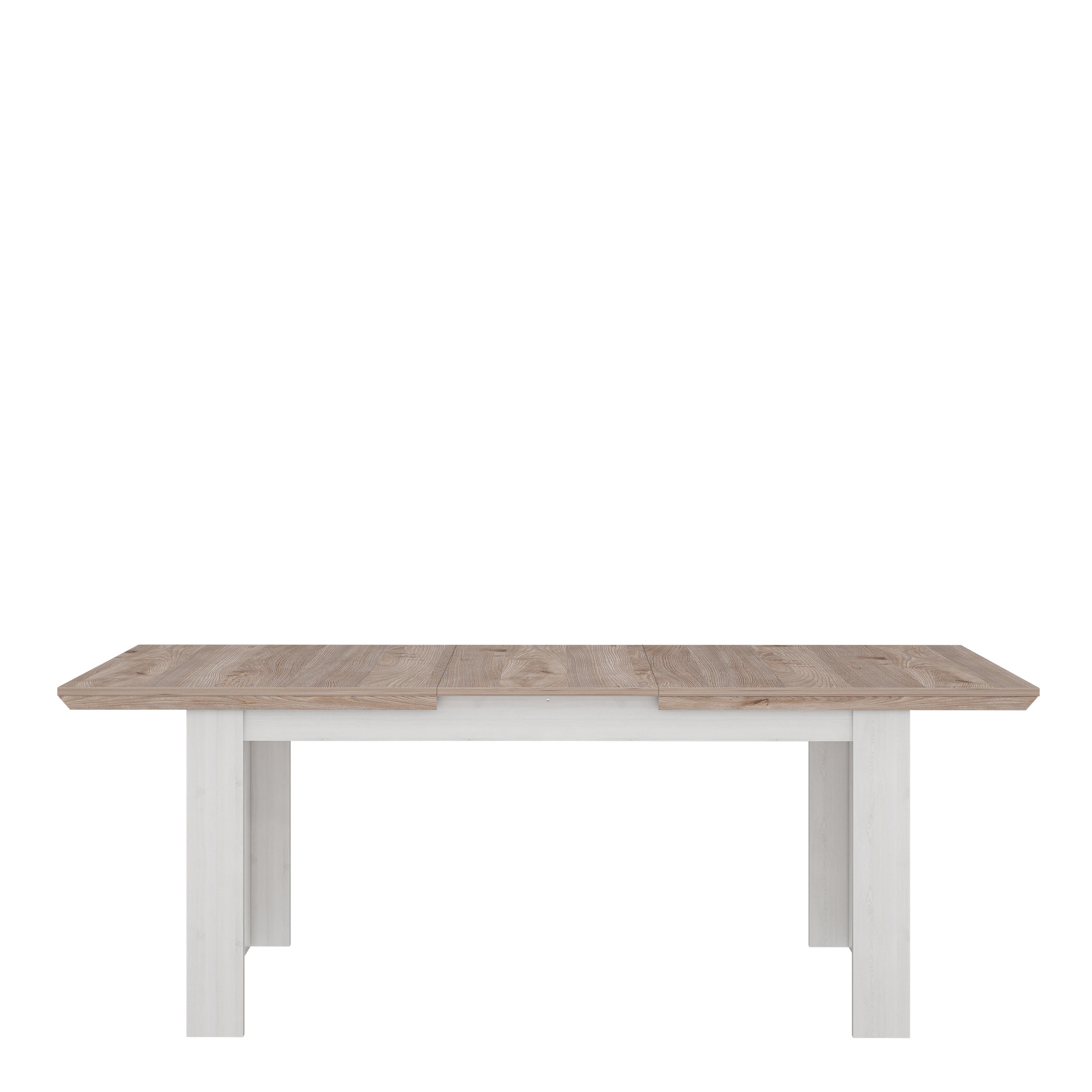 Illopa Extending Dining Table 160-207cm in Oak Nelson/Snowy Oak – FTG, view 2