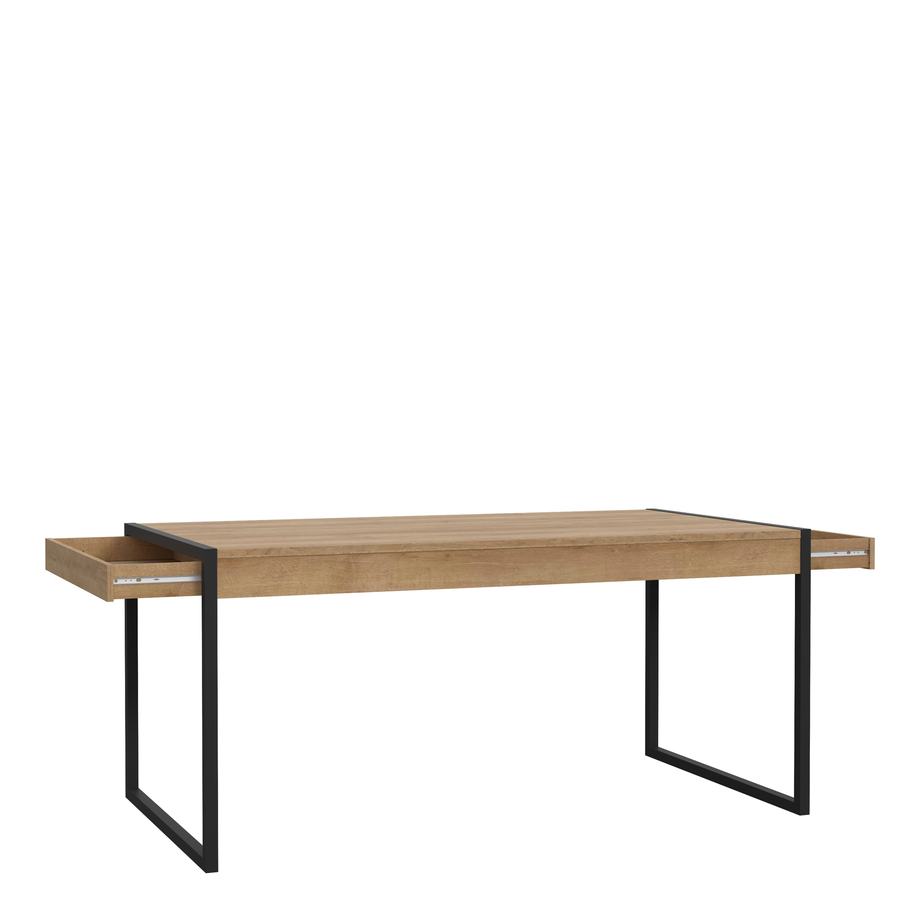 High Rock Dining Table in Riviera Oak – FTG, view 3