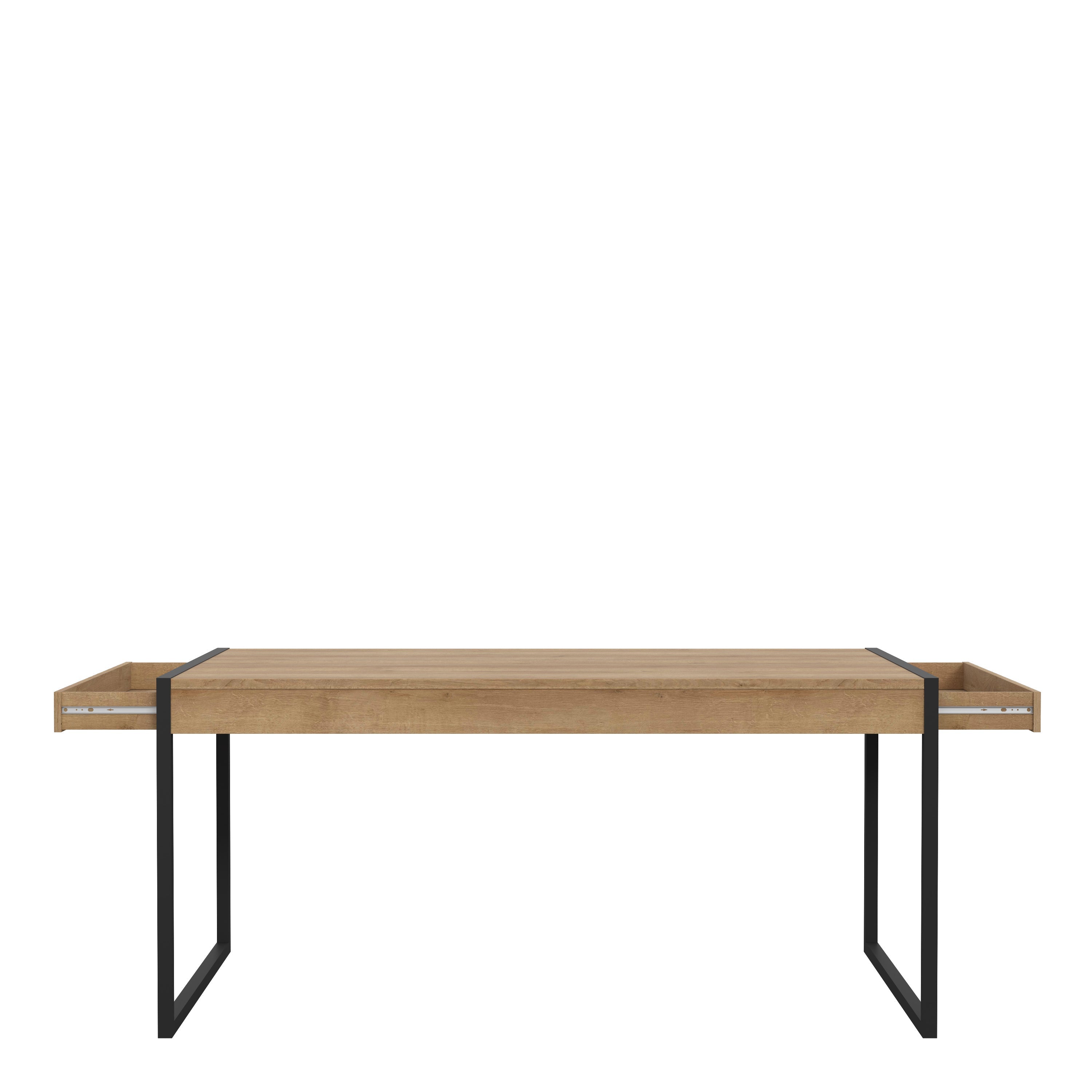High Rock Dining Table in Riviera Oak – FTG, view 4