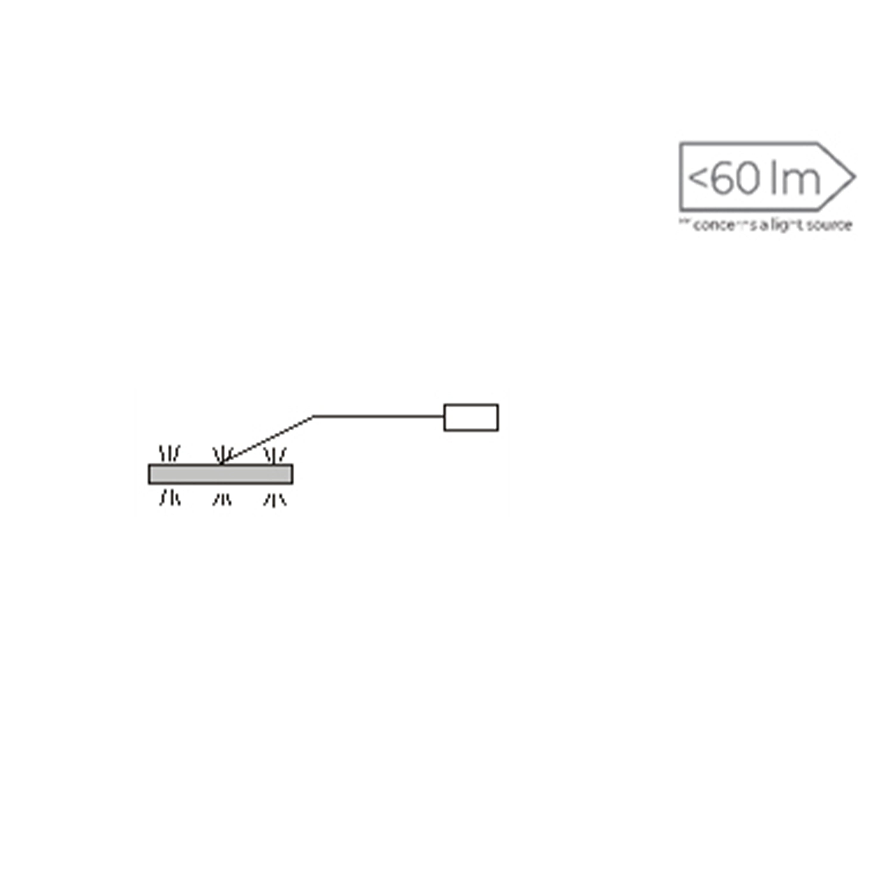 Up and Down LED Cabinet Lighting for Glass Shelves – FTG, view 2