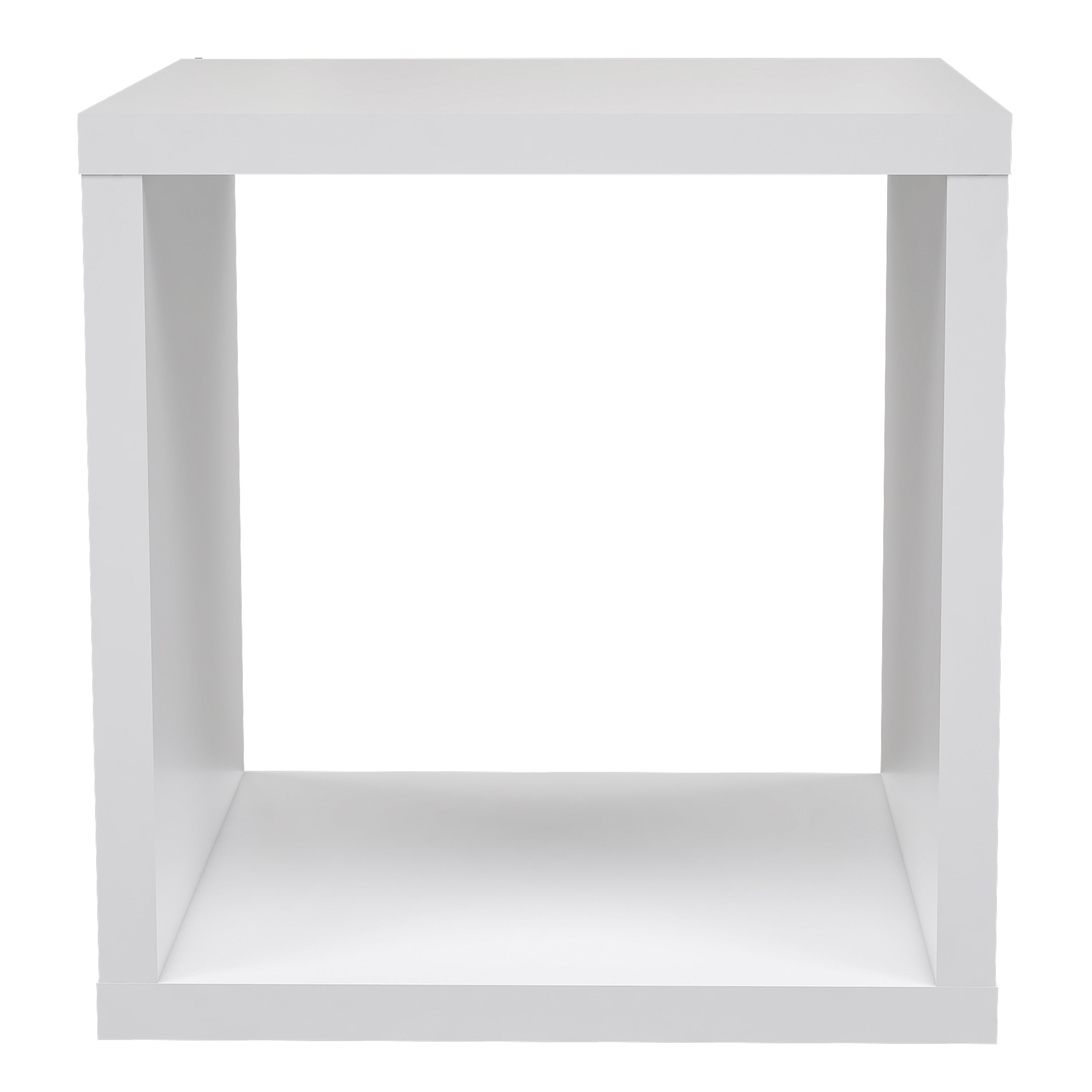 Mauro Singular Storage Unit in Matt White – FTG, view 2
