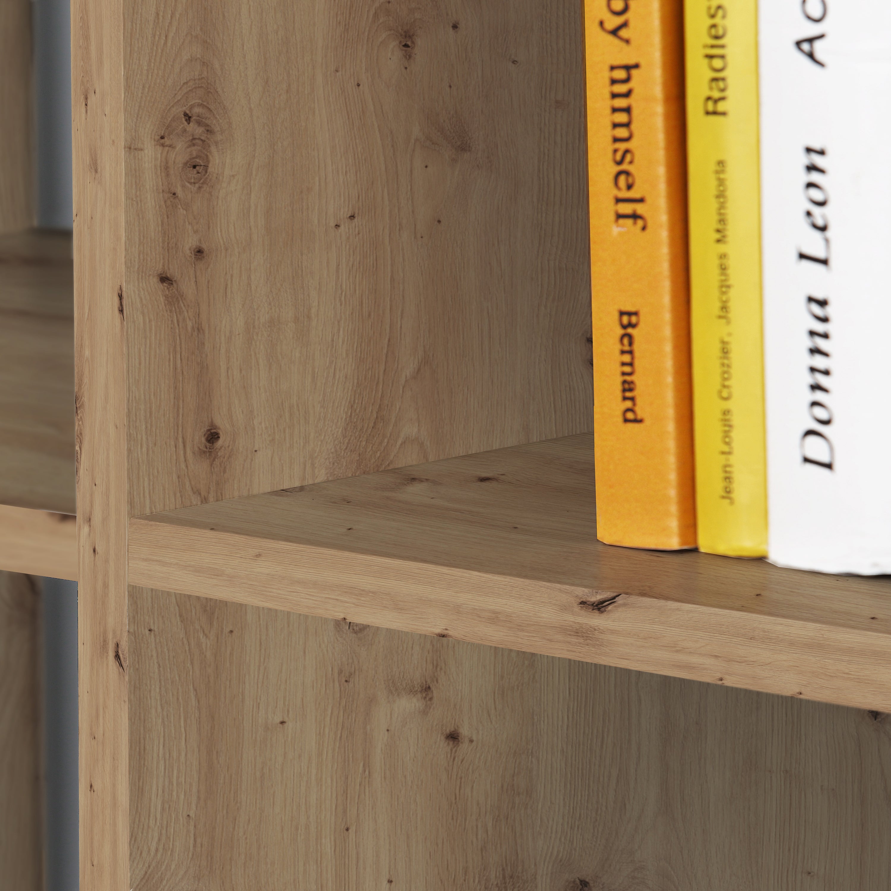 Mauro 1 Shelf Storage Unit in Artisan Oak – FTG, view 5