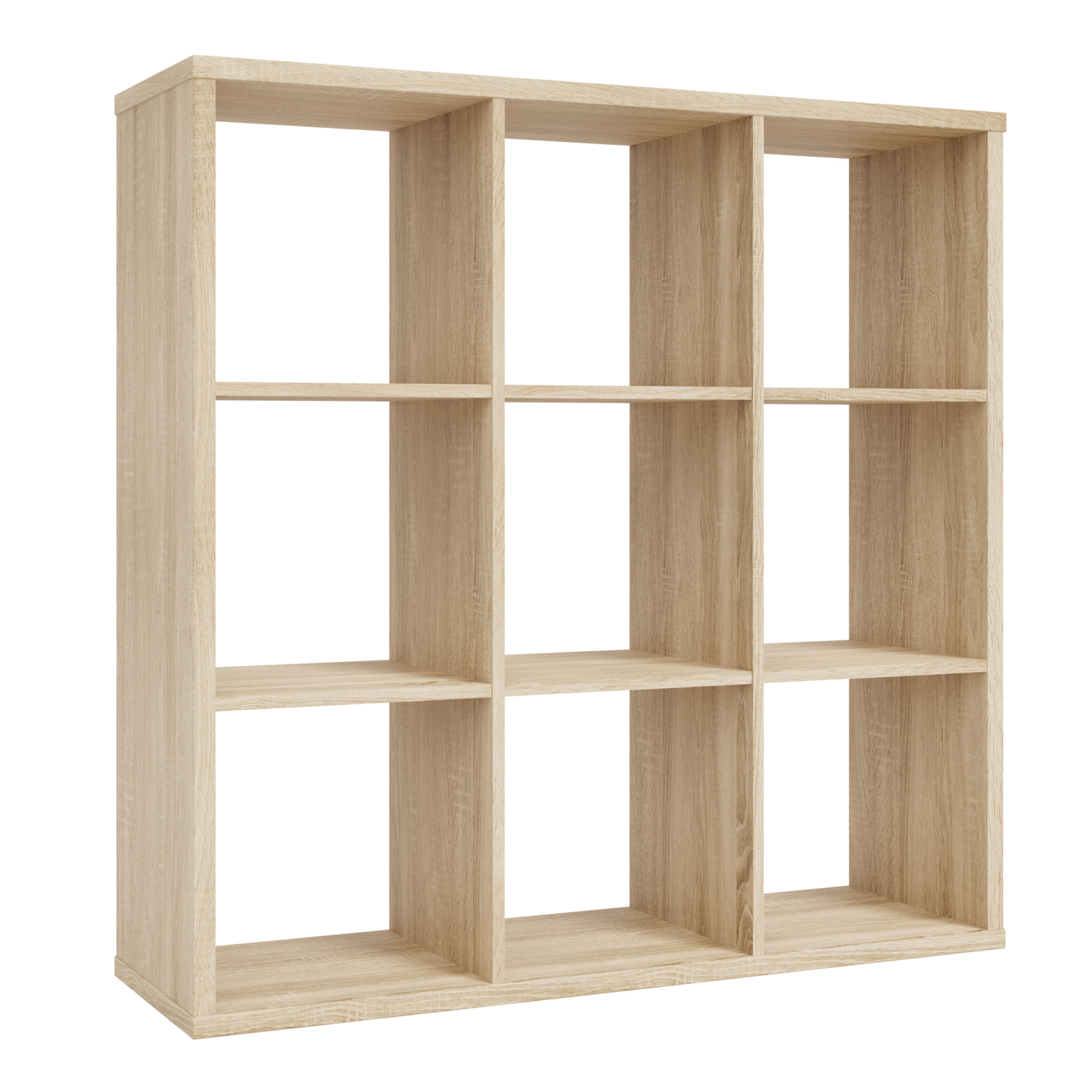 Mauro 3x3 Storage Unit in Sonoma Oak – FTG