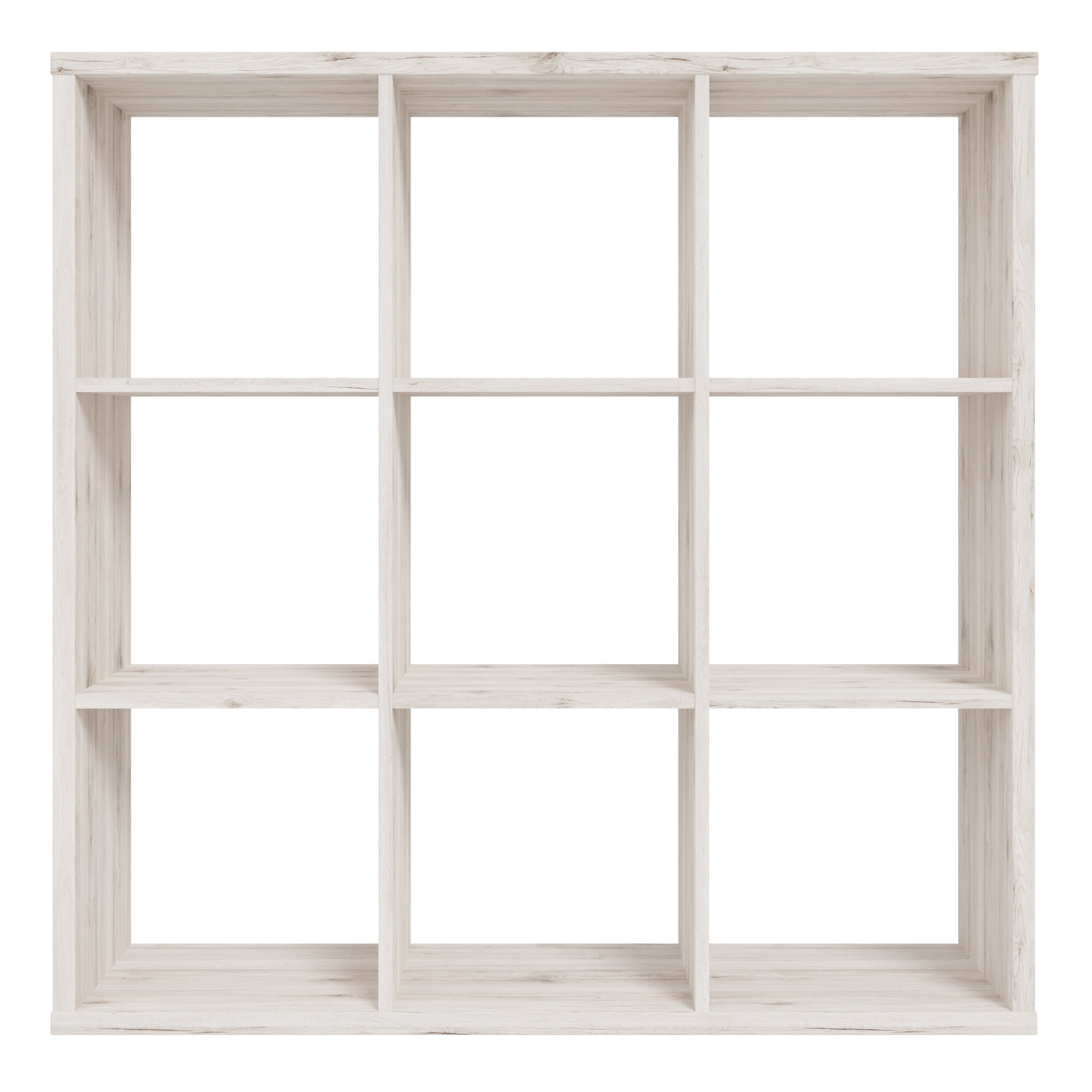 Mauro 3x3 Storage Unit in Sand Oak – FTG, view 2