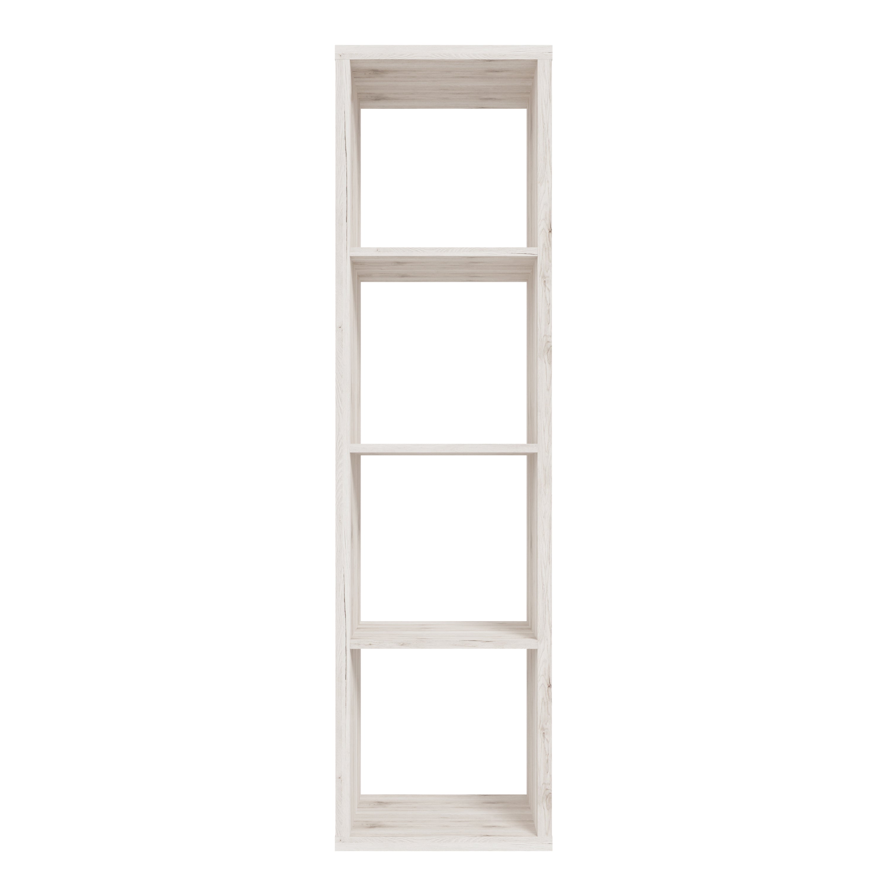 Mauro 3 Shelves Storage Unit in Sand Oak – FTG, view 2