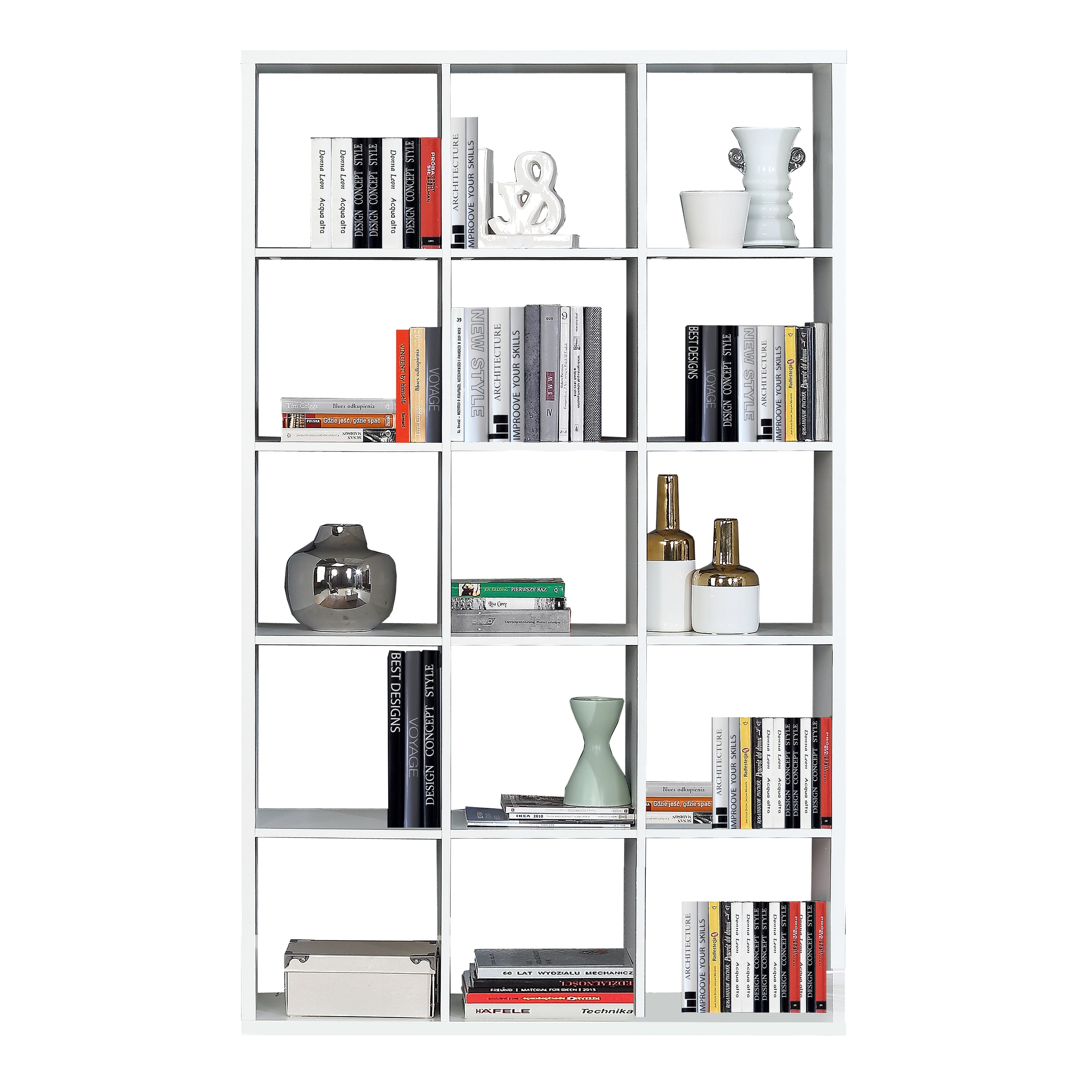 Mauro 3x5 Storage Unit in Matt White – FTG, view 5