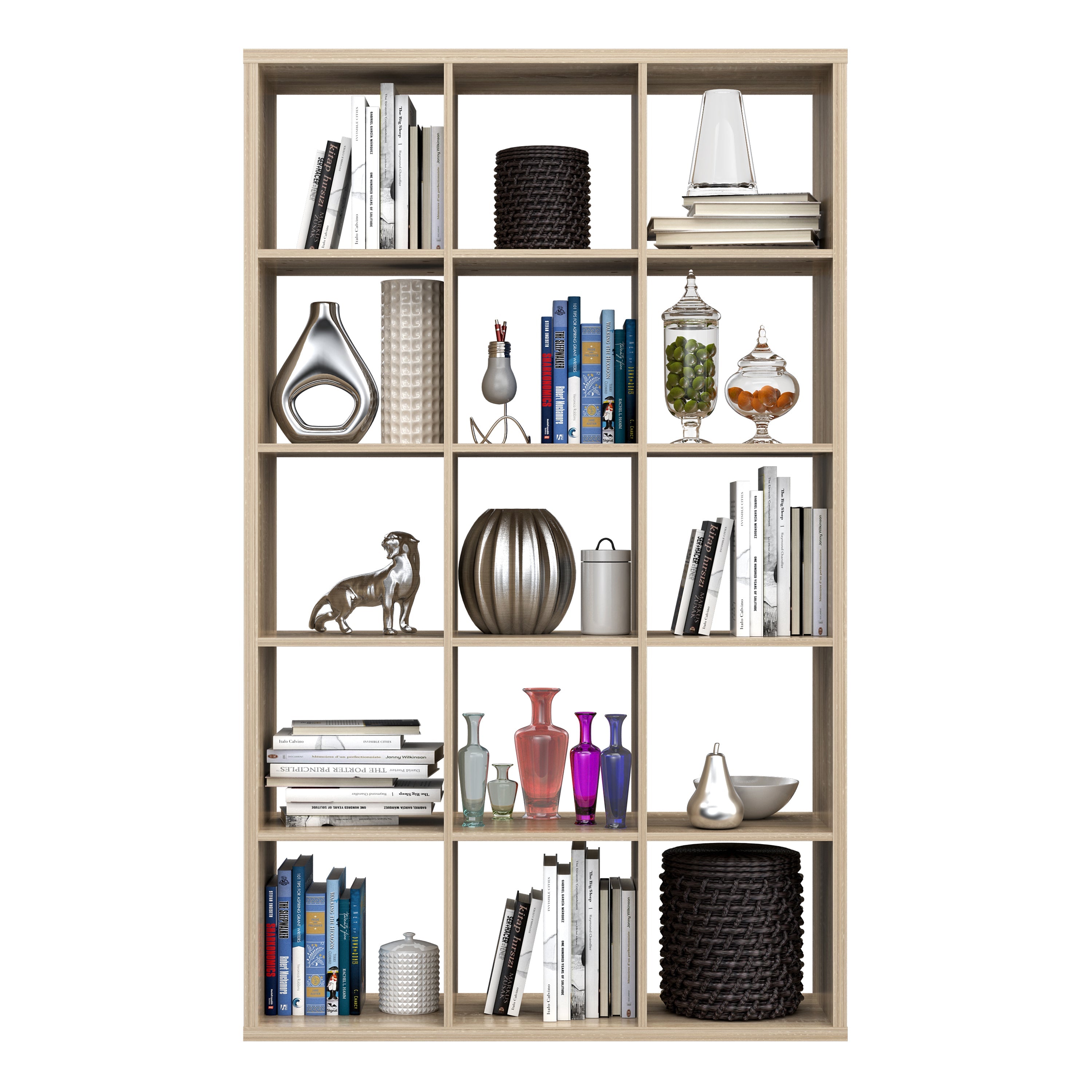 Mauro 3x5 Storage Unit in Sand Oak – FTG, view 5