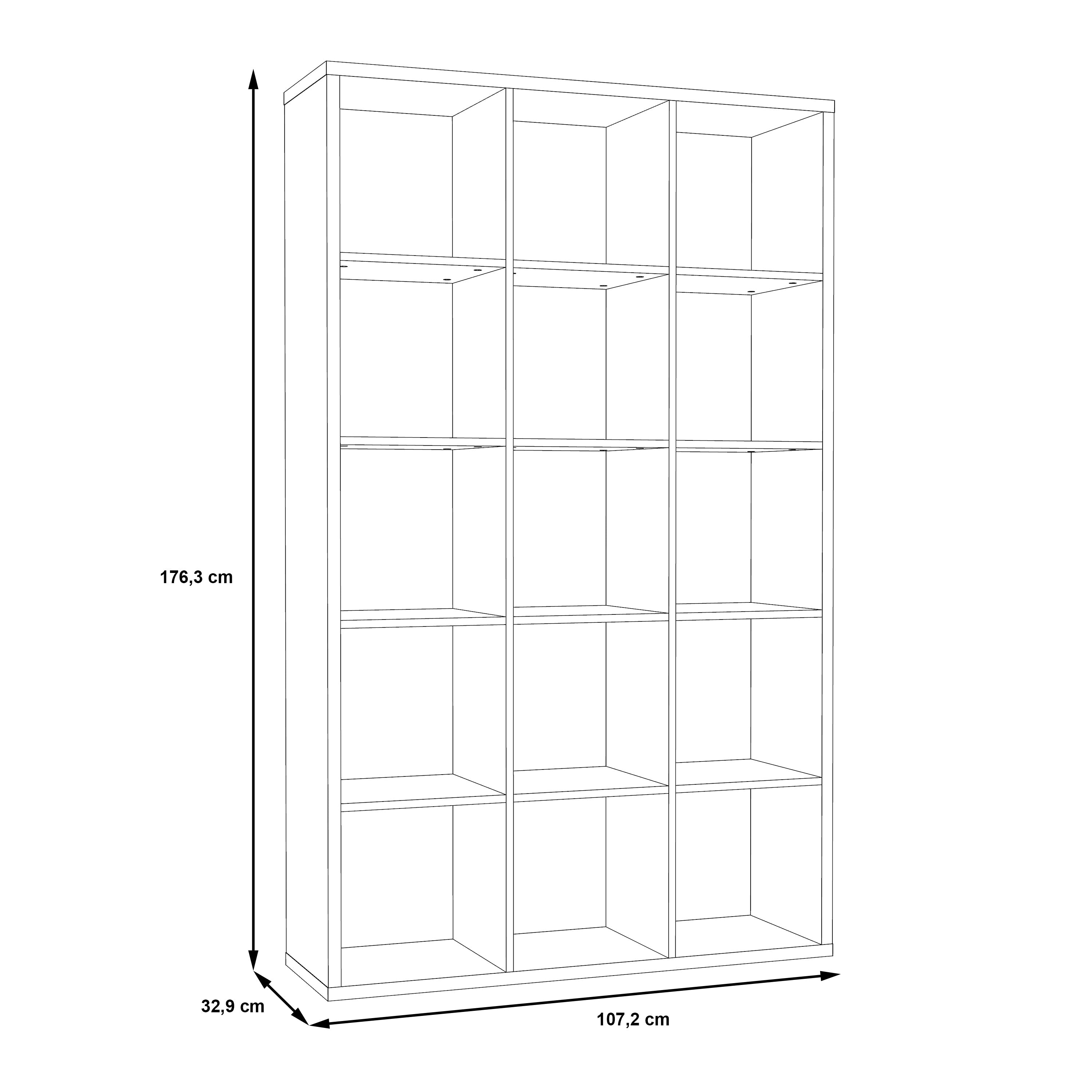 Mauro 3x5 Storage Unit in Matt Black – FTG, view 7