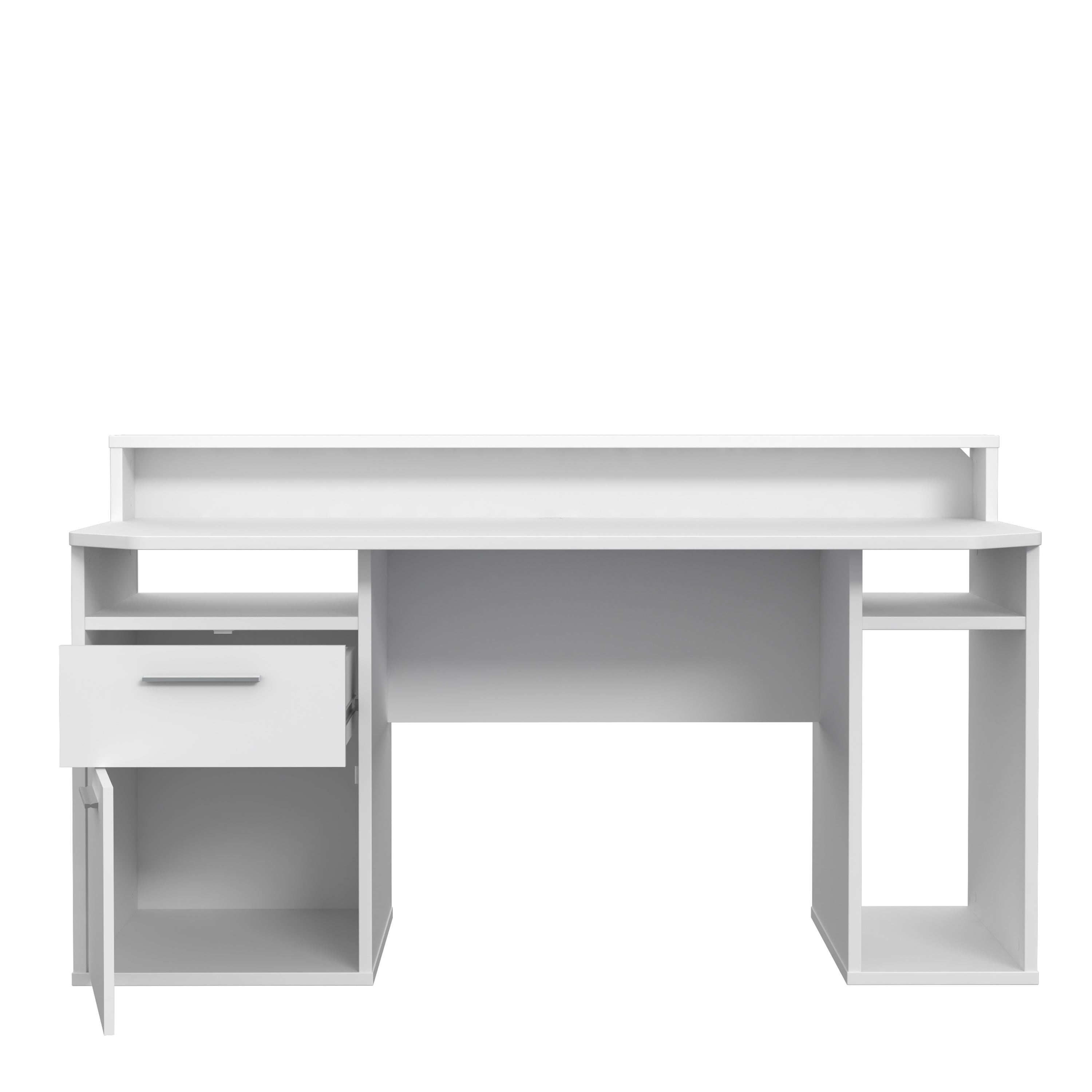 Tezaur White Gaming Desk with Colour Changing LED – FTG, view 4