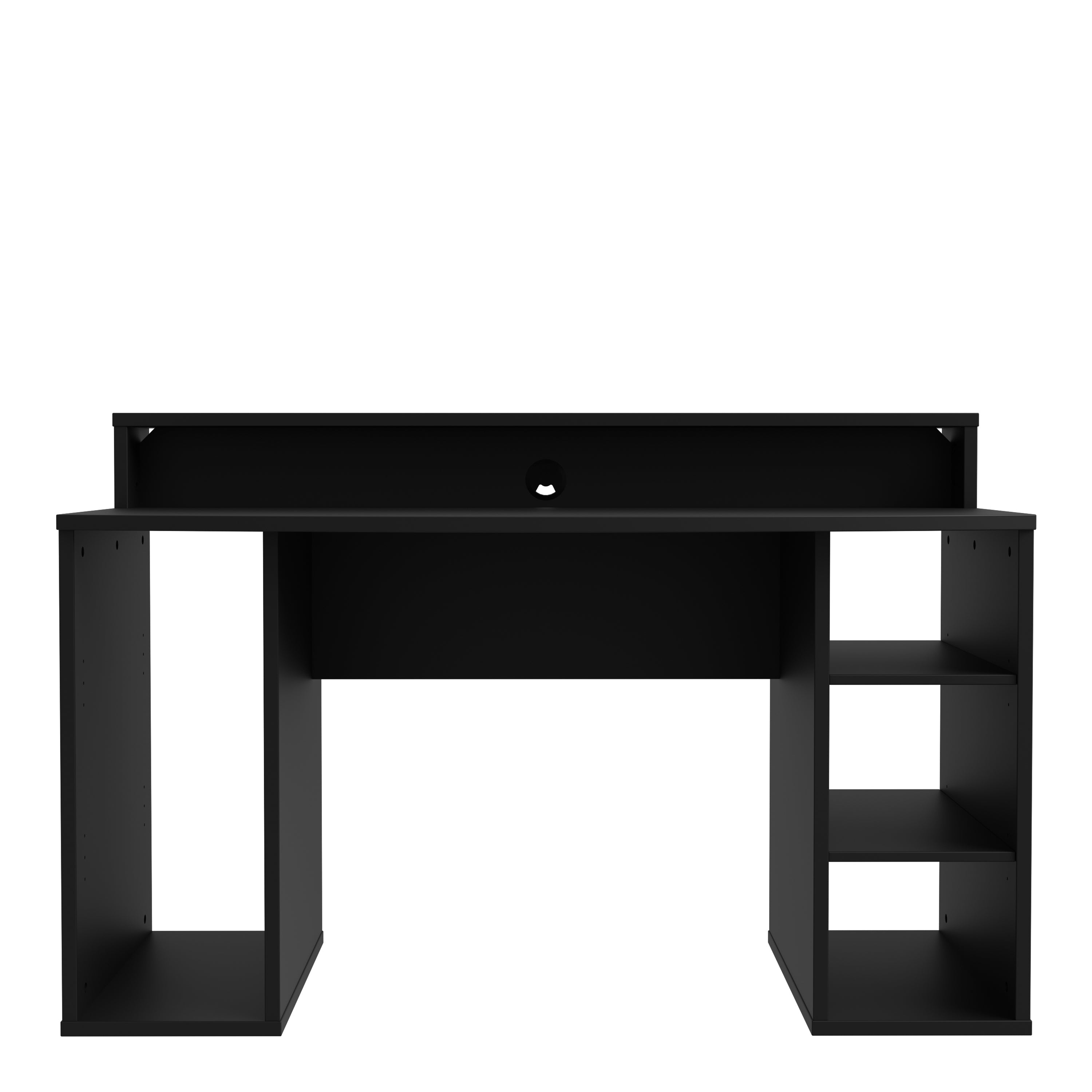 Tezaur Black Gaming Desk with Colour Changing LED – FTG, view 2