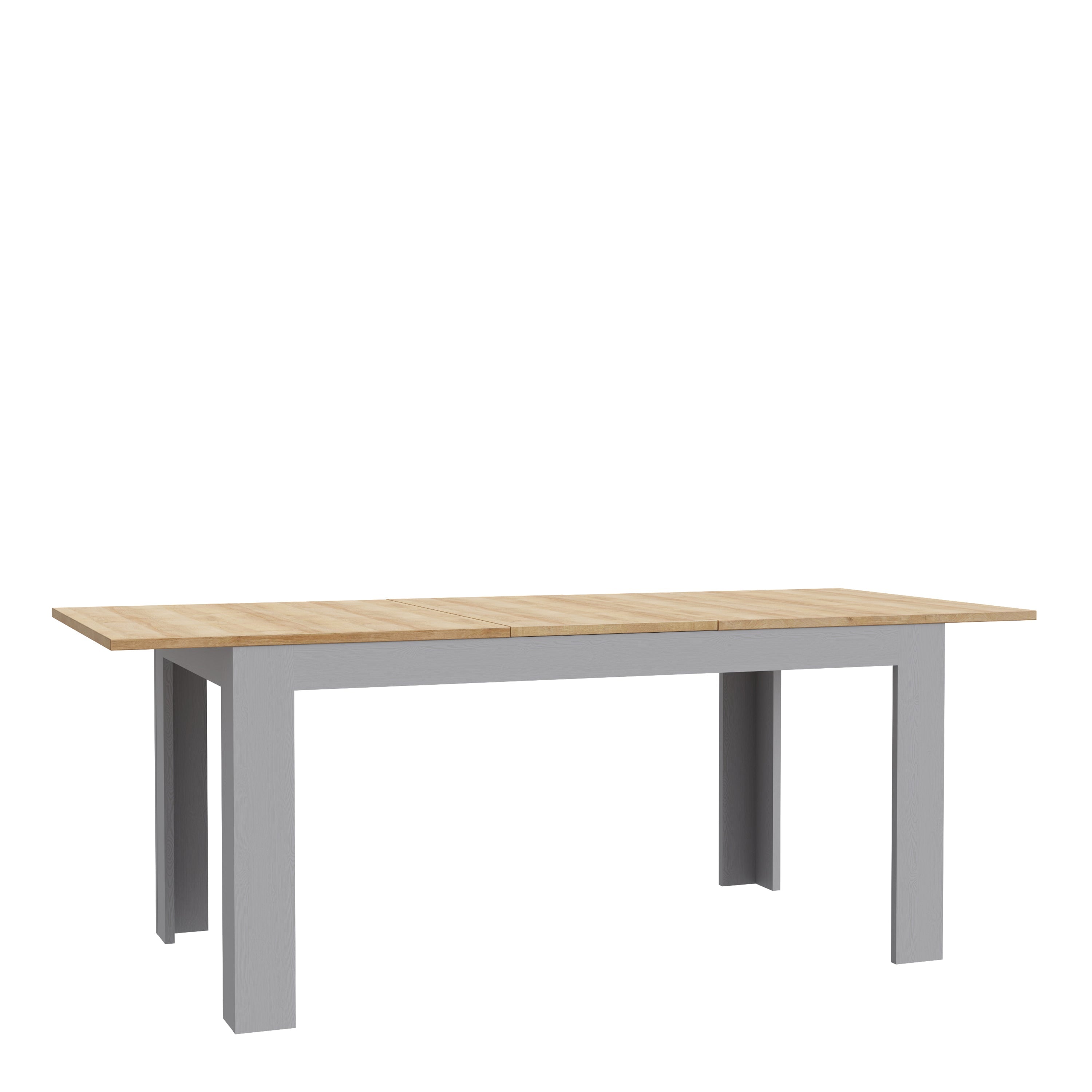 Bohol Extending Dining Table 160-207cm in Riviera Oak/Grey Oak – FTG, view 3