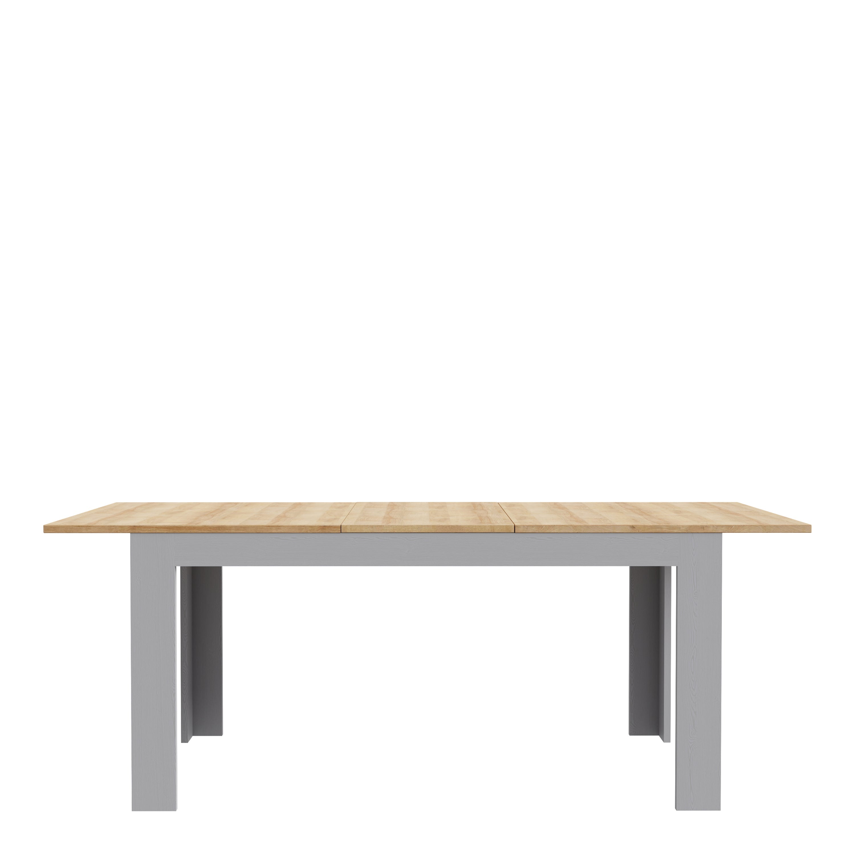 Bohol Extending Dining Table 160-207cm in Riviera Oak/Grey Oak – FTG, view 4