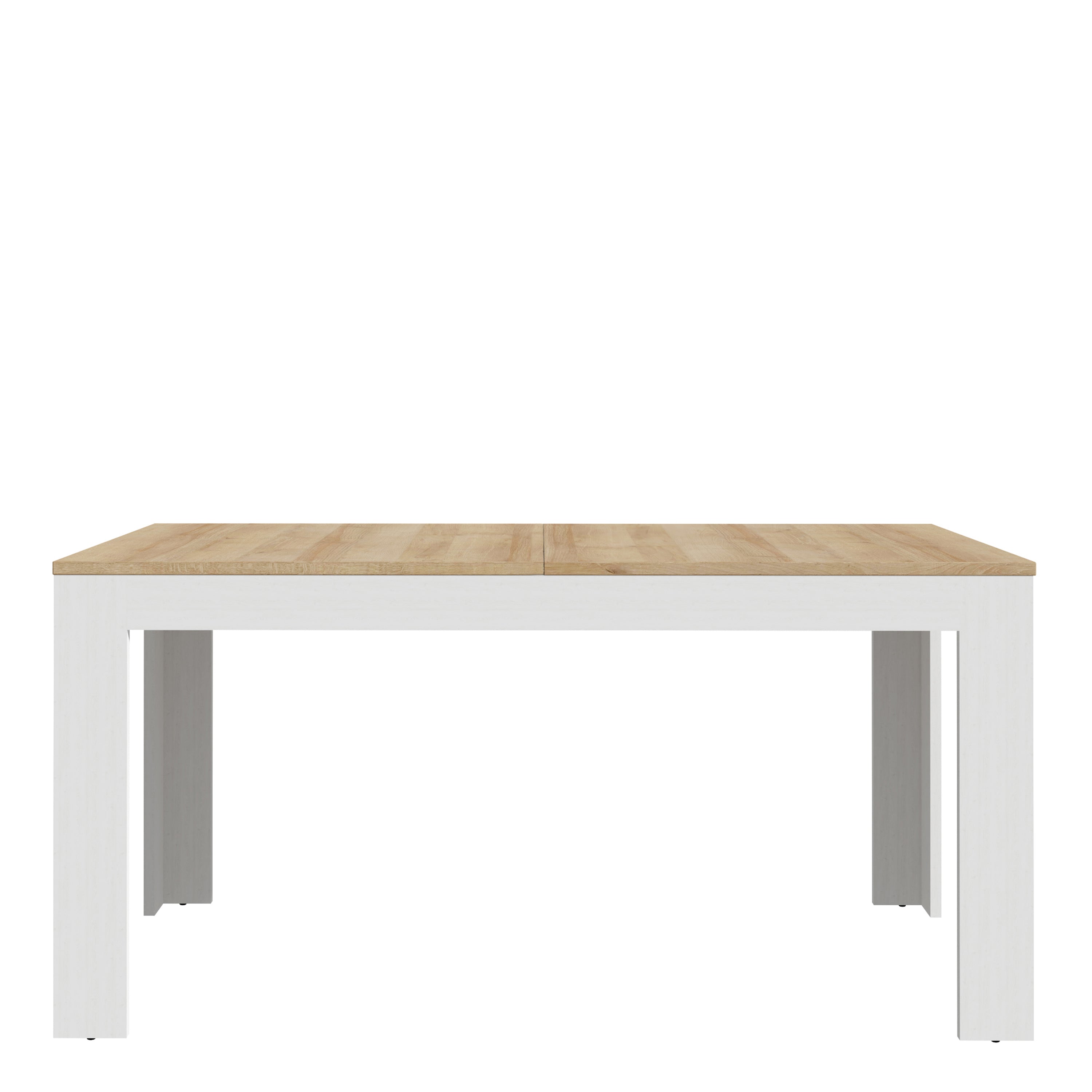 Bohol Extending Dining Table 160-207cm in Riviera Oak/White – FTG, view 2
