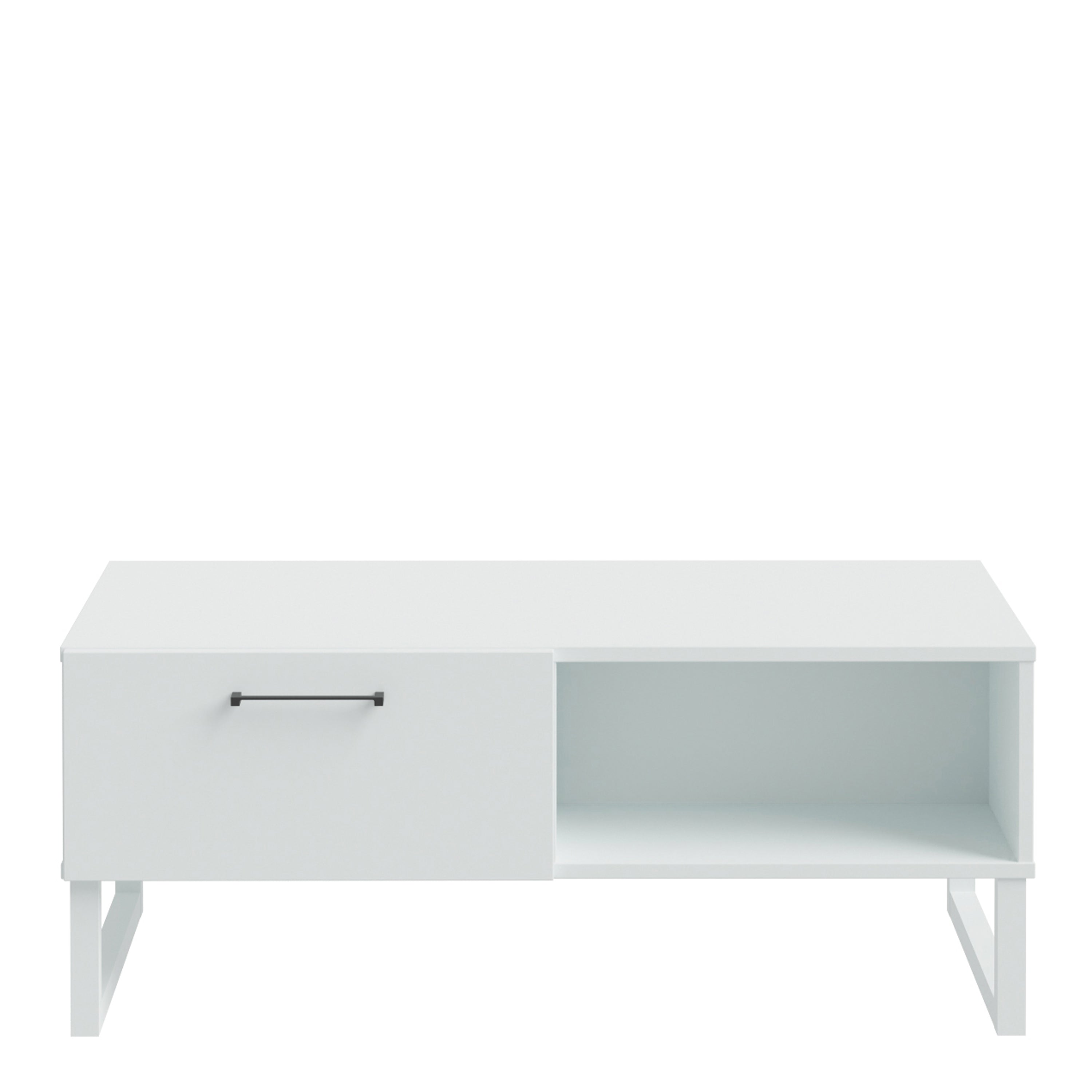 Sali 1 Drawer Coffee Table in Light Grey – FTG, view 2
