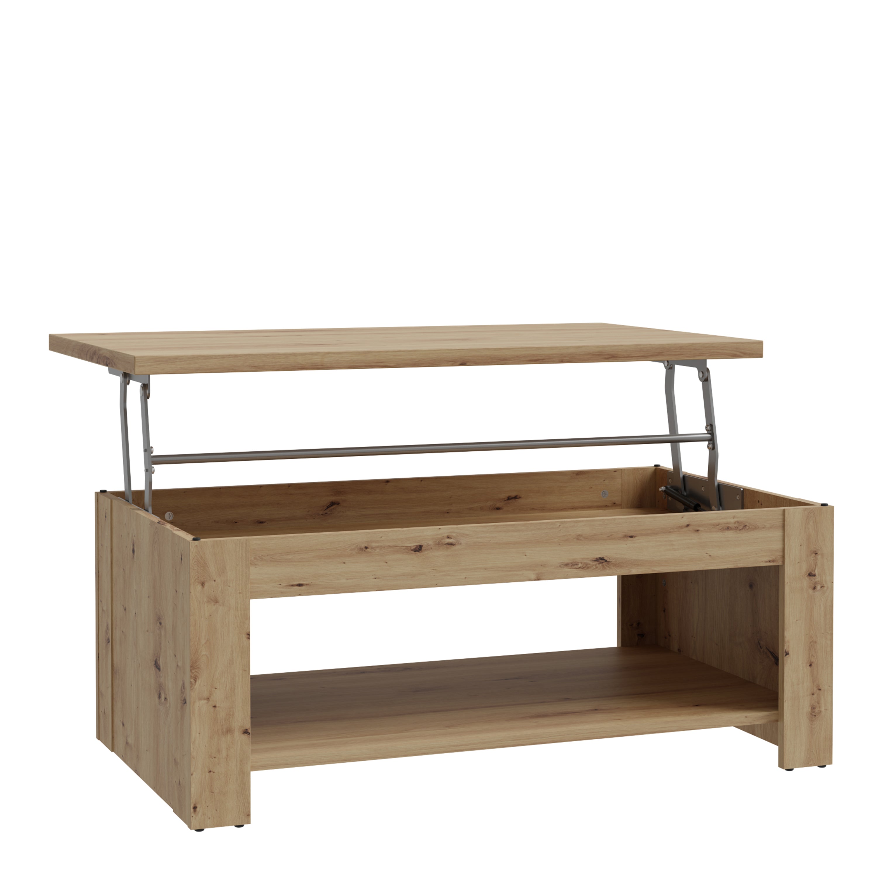 Corona Rising Coffee Table in Artisan Oak – FTG, view 3