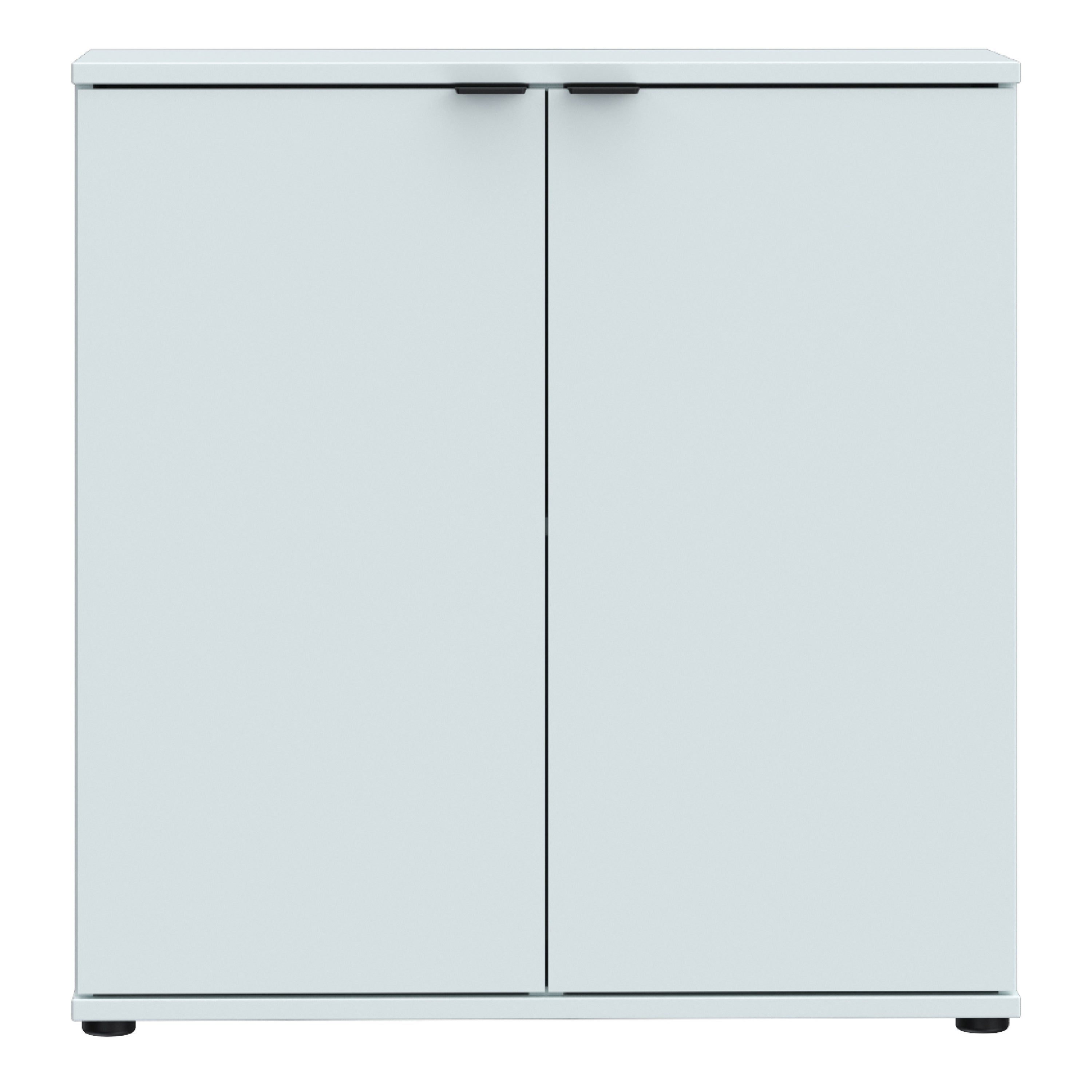 Ganymede 2 Door Cupboard in Light Grey