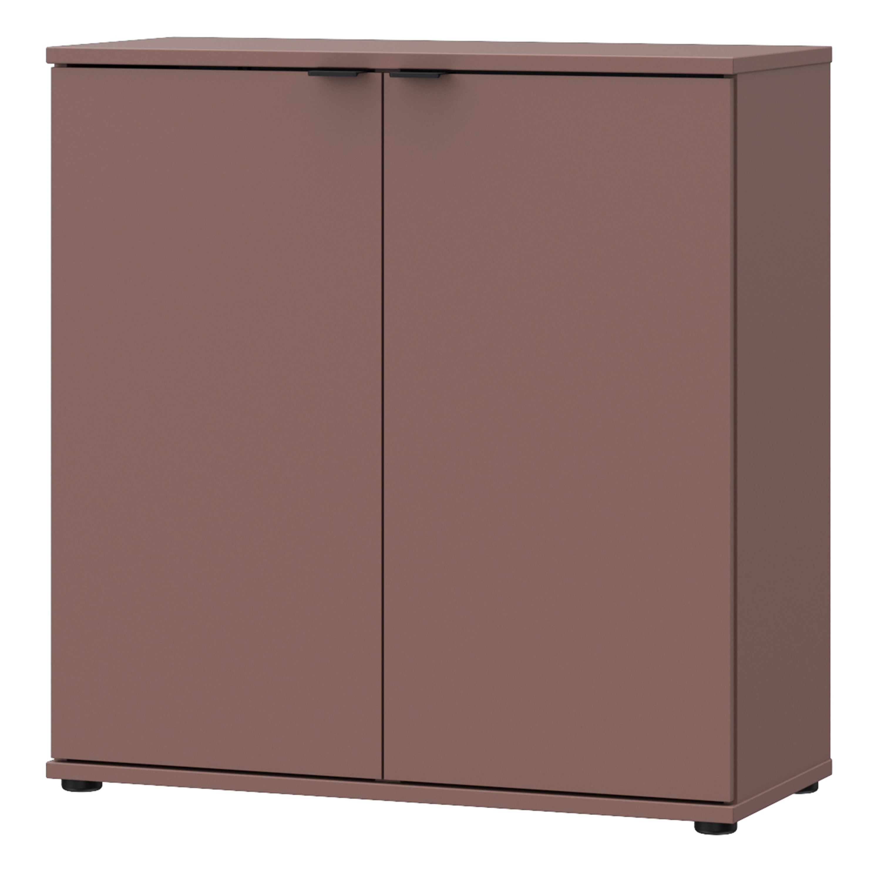 Ganymede 2 Door Cupboard in Terracotta