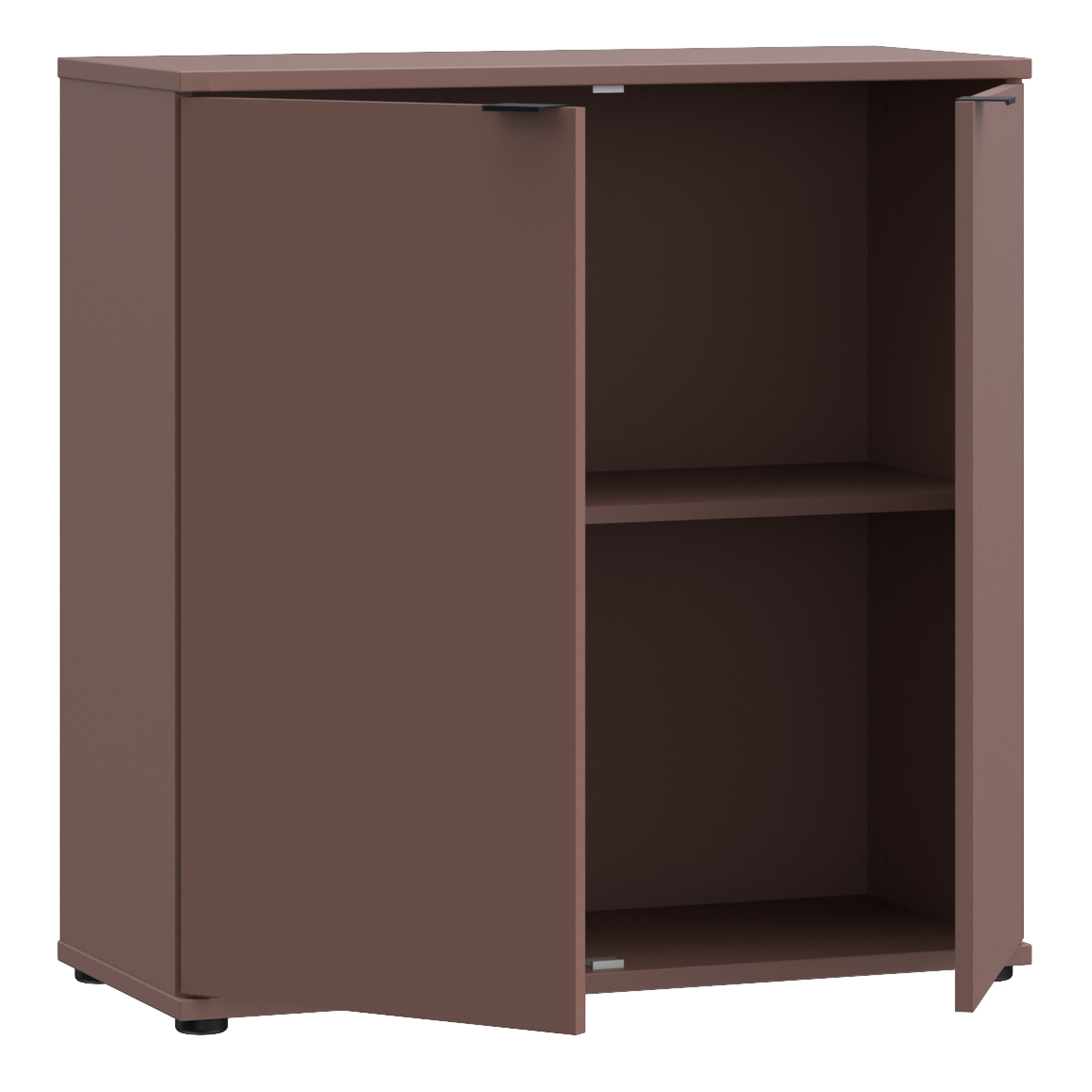 Ganymede 2 Door Cupboard in Terracotta