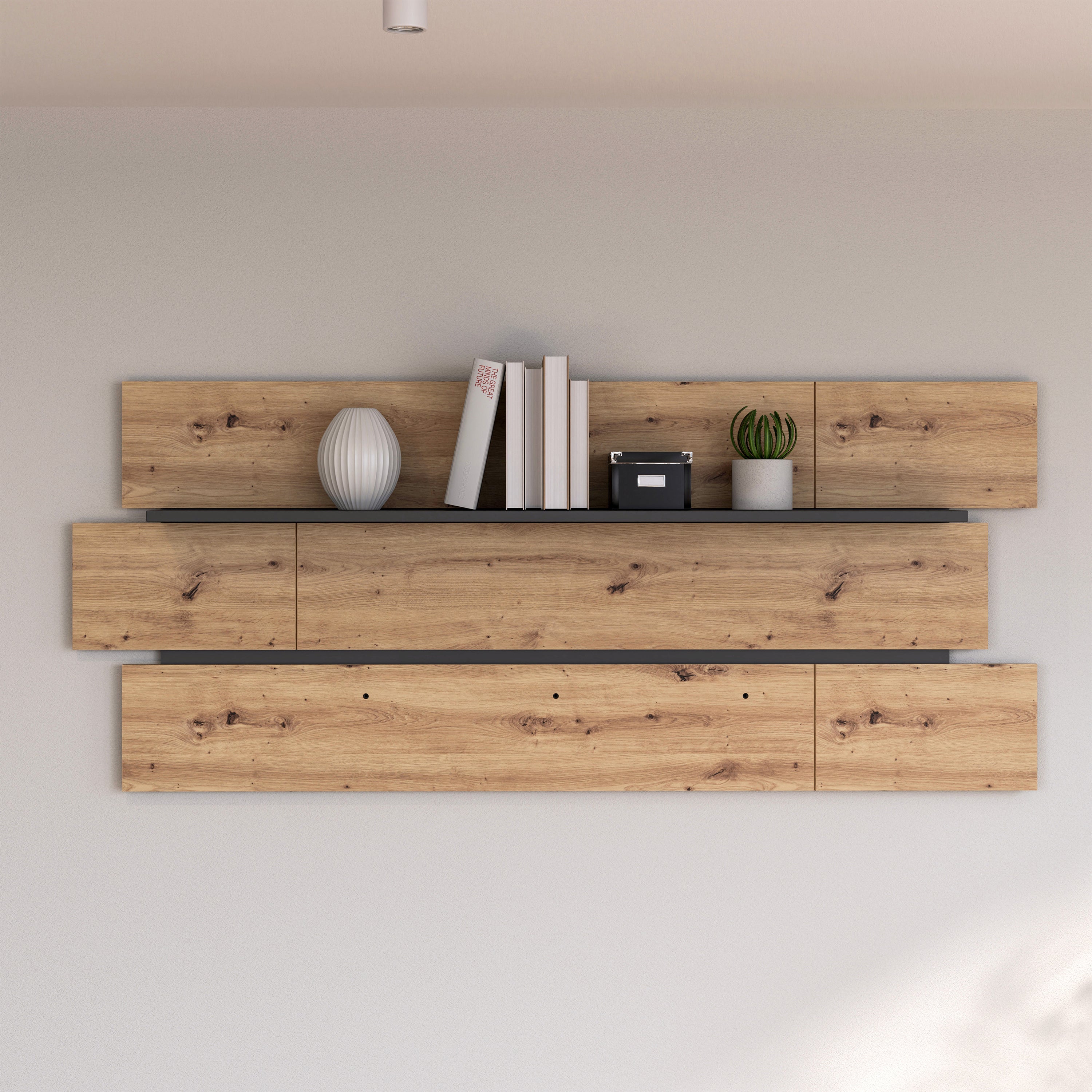 Klara Wall Shelf inc LED Lighting – FTG, view 6