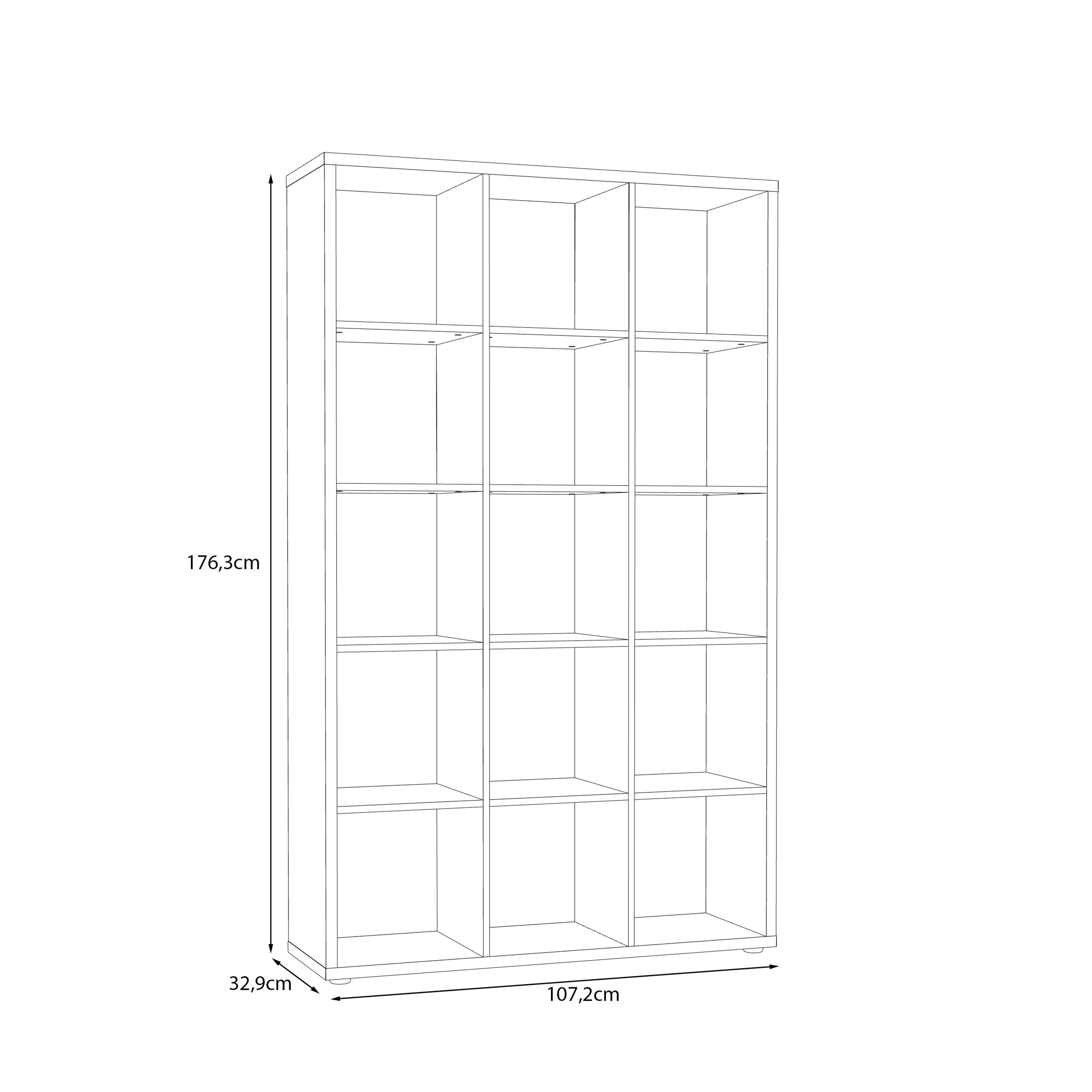 Mauro 3x5 Storage Elegancia Oak