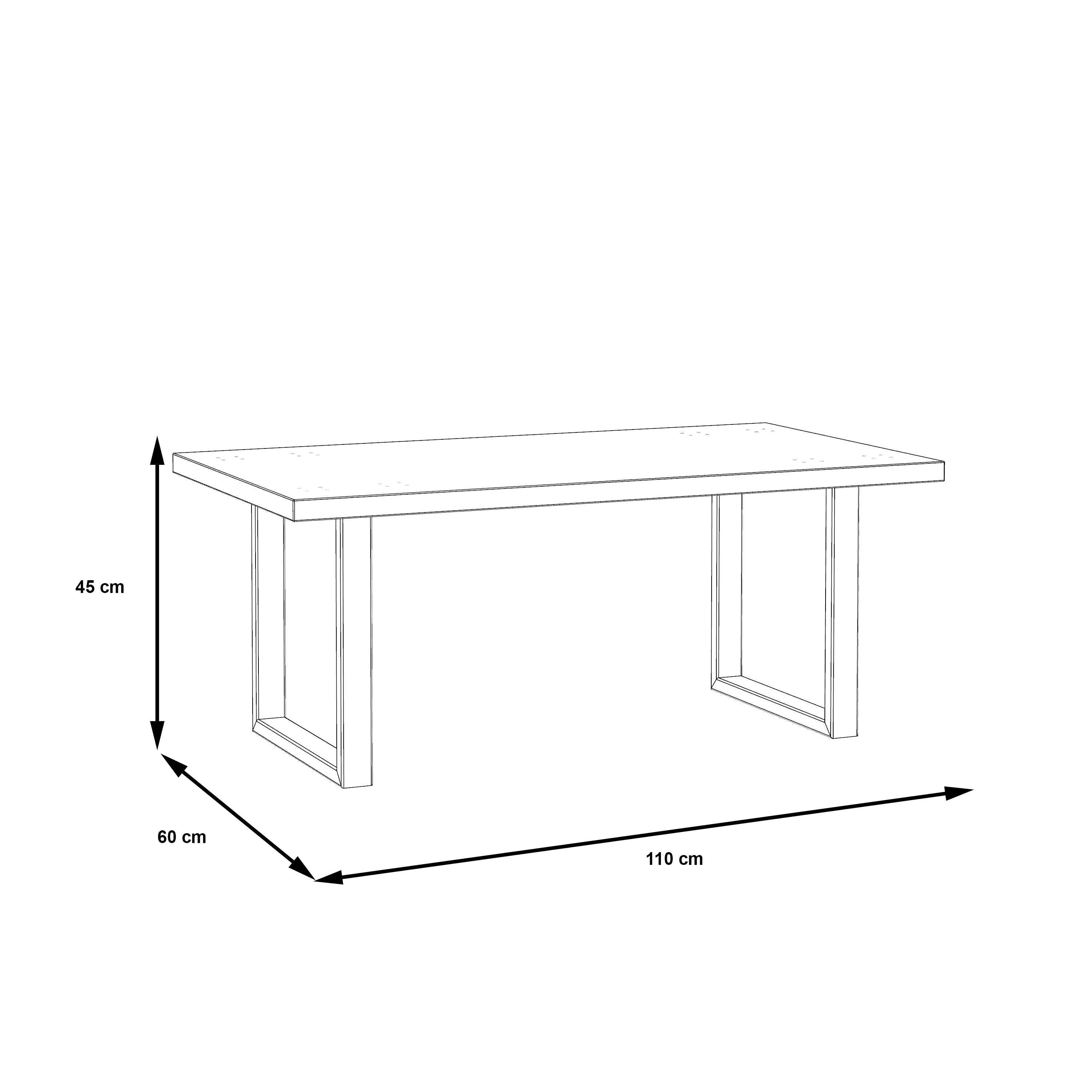 Atlantic Coffee Table in Artisan Oak – FTG, view 4