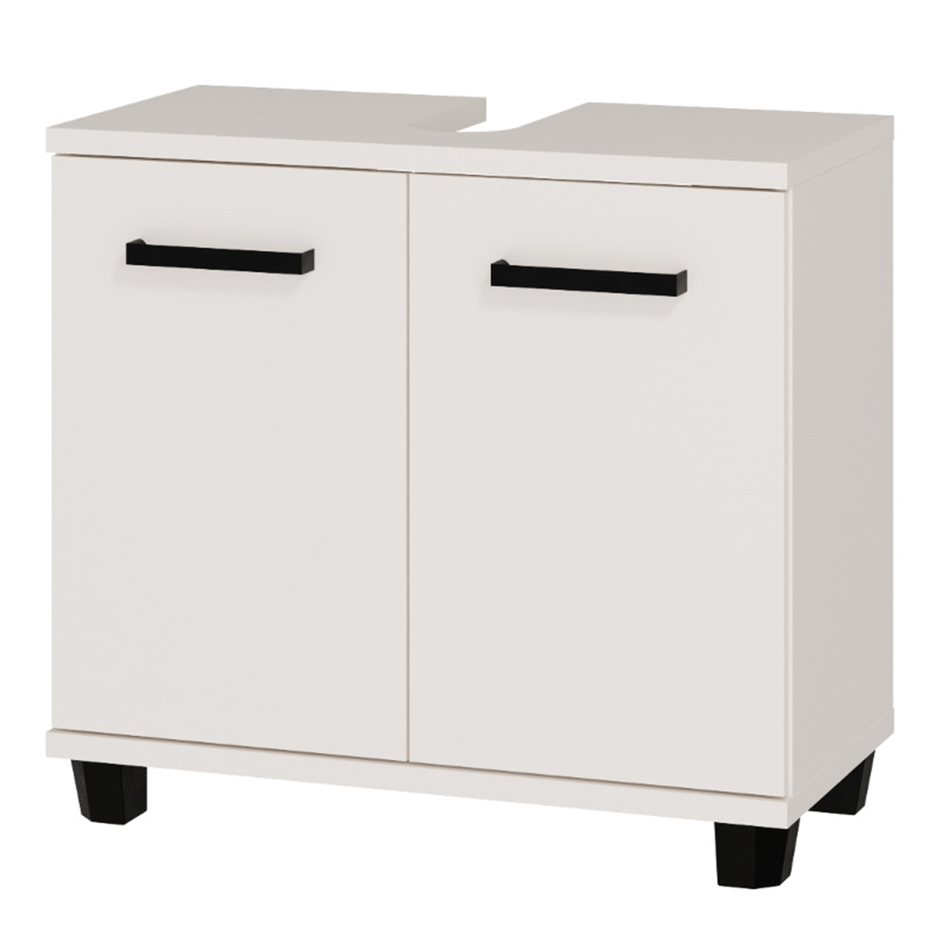 Veris Under Sink Cabinet with 2 Doors in Sand