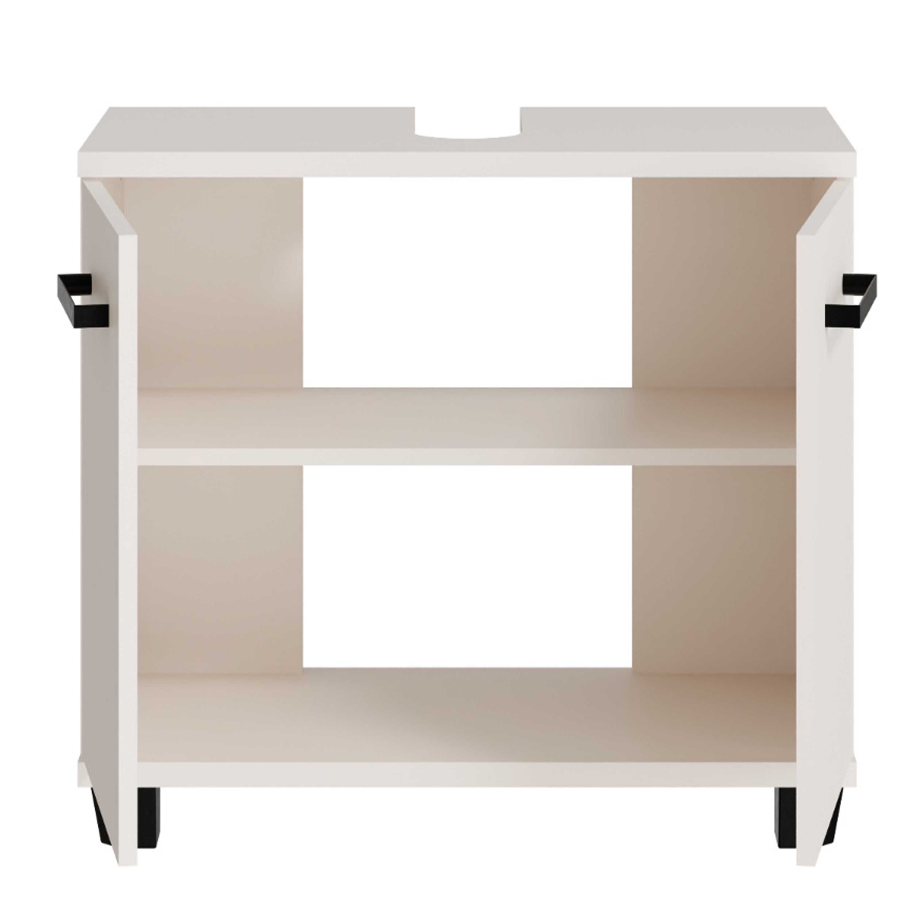Veris Under Sink Cabinet with 2 Doors in Sand