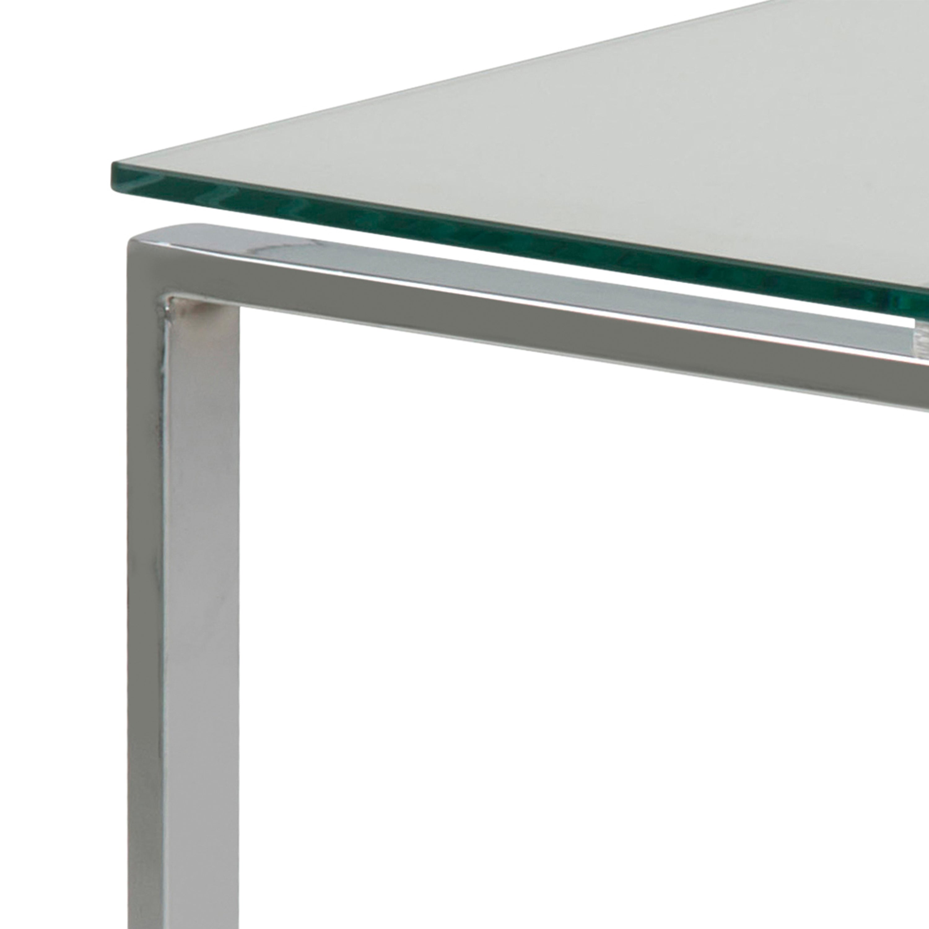 Katrine Nest of Tables with Glass Top Set of 3 – FTG, view 7