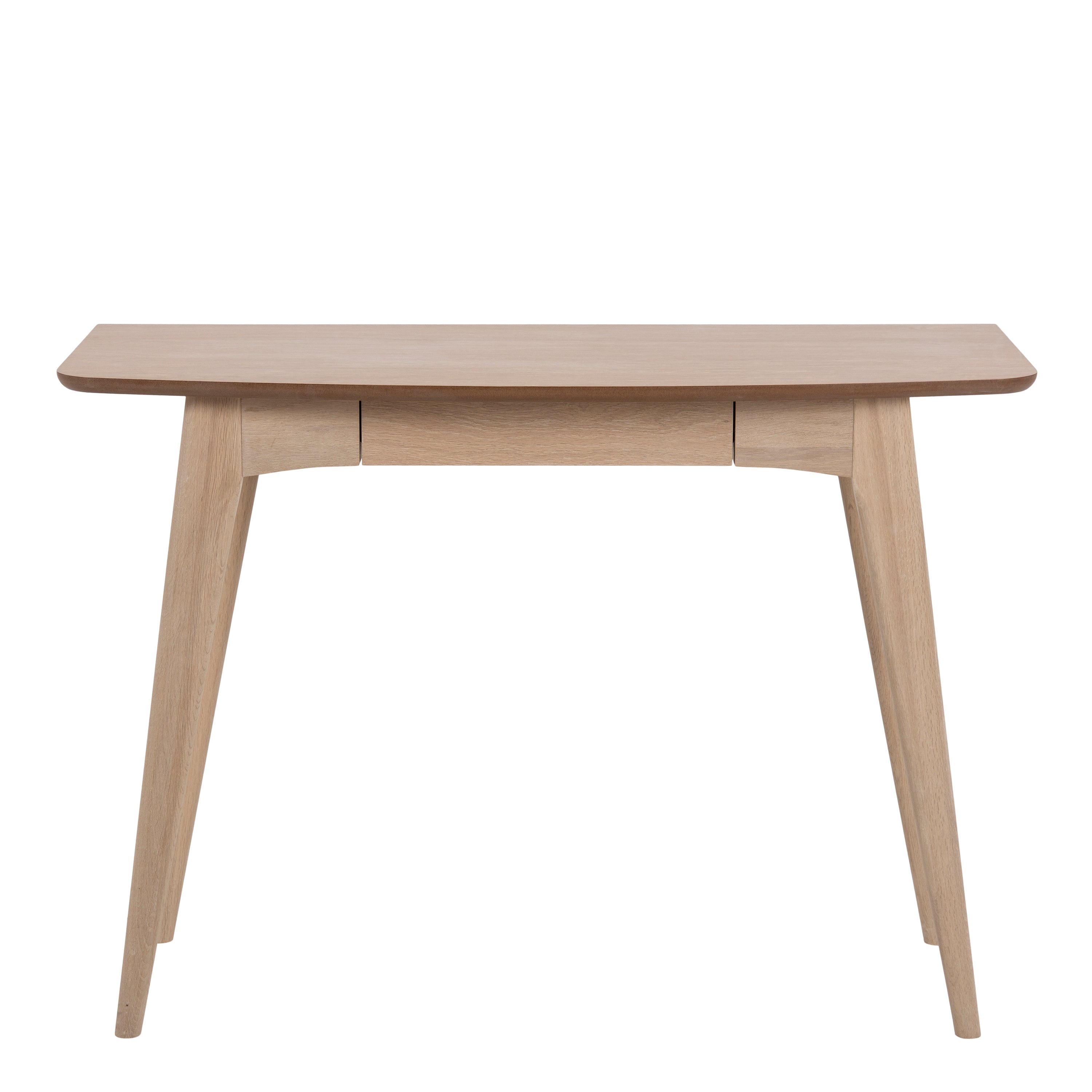 Woodstock 1 Drawer Desk in Oak – FTG, view 2