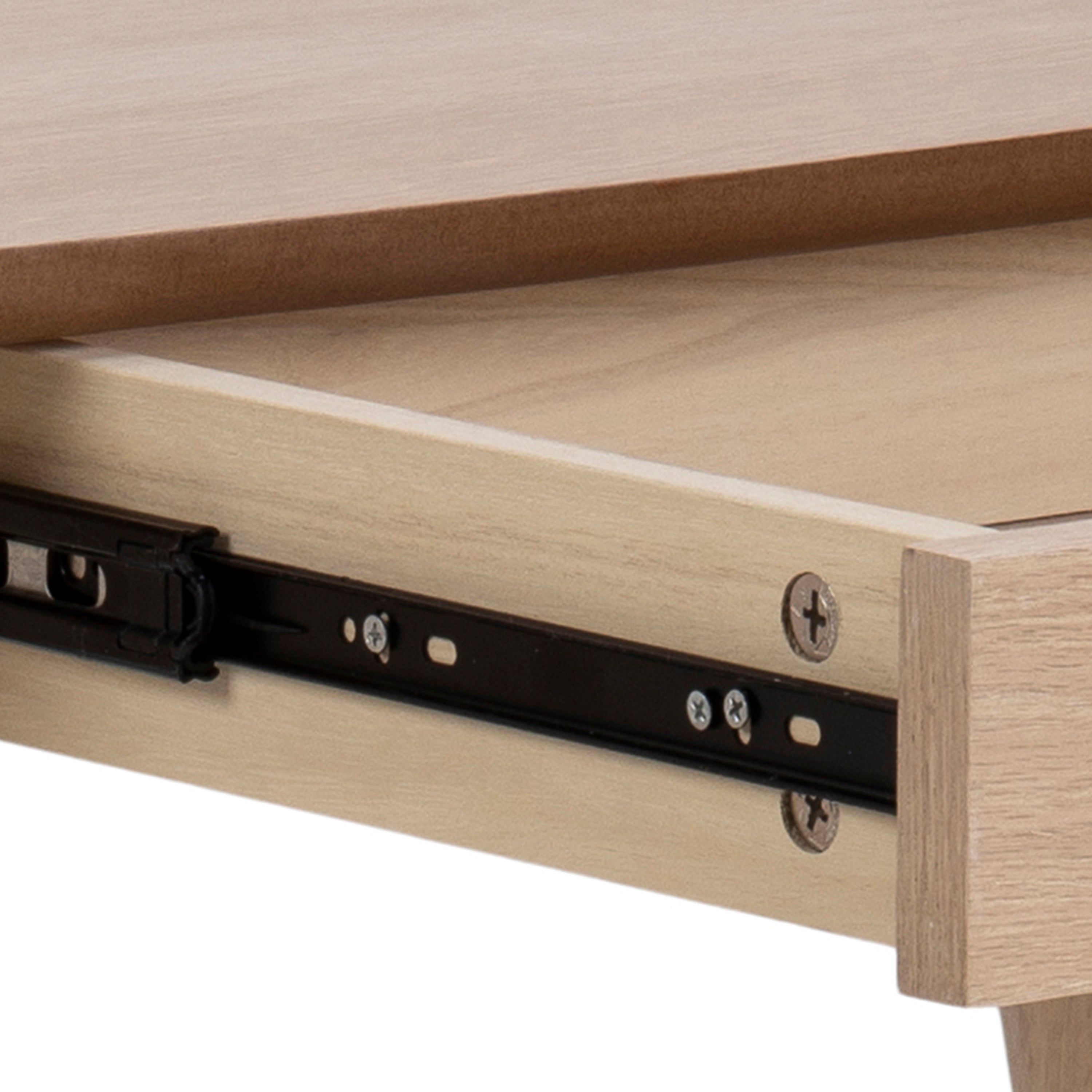 Woodstock 1 Drawer Desk in Oak – FTG, view 9