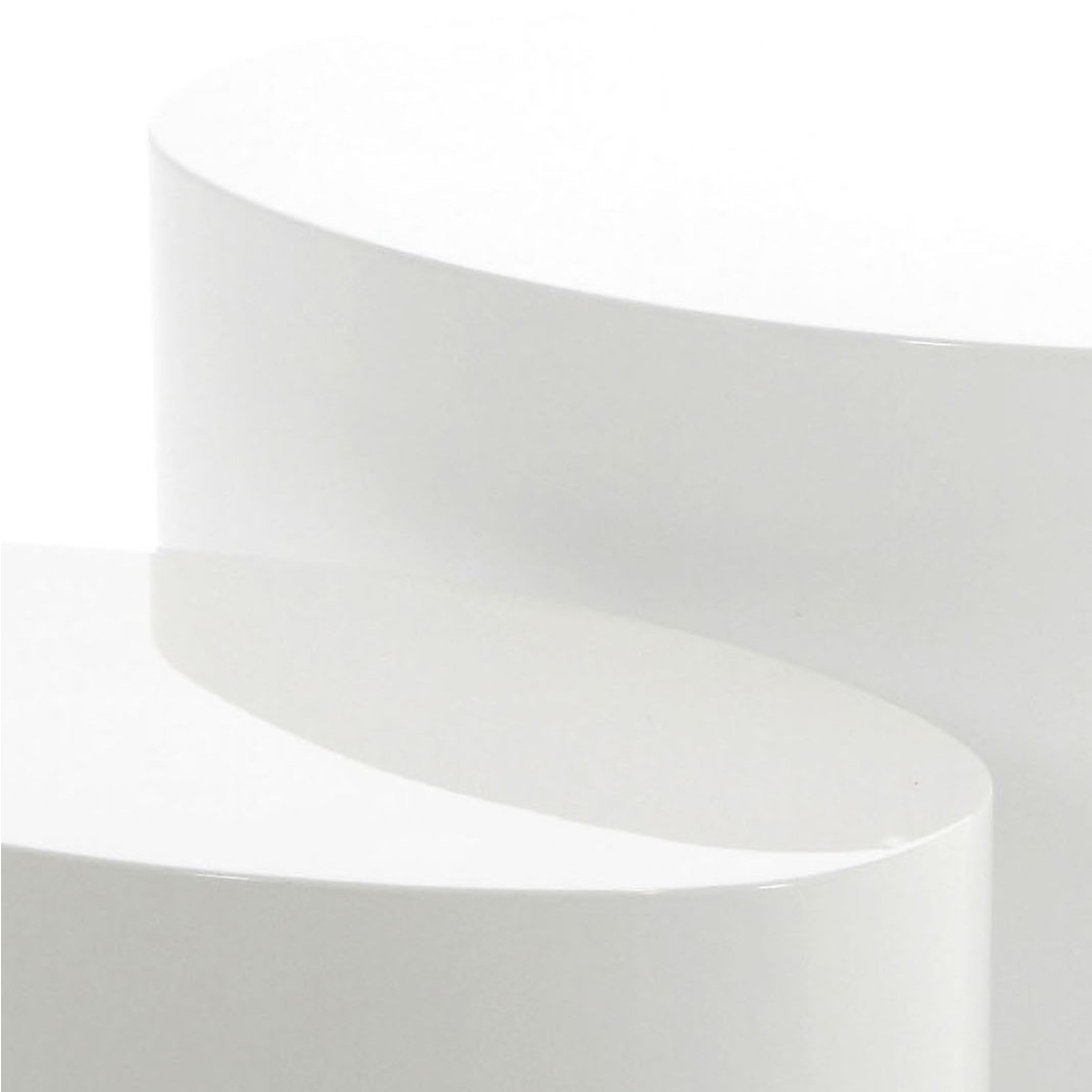 Mice Oval Coffee Table in White Set of 2 – FTG, view 6
