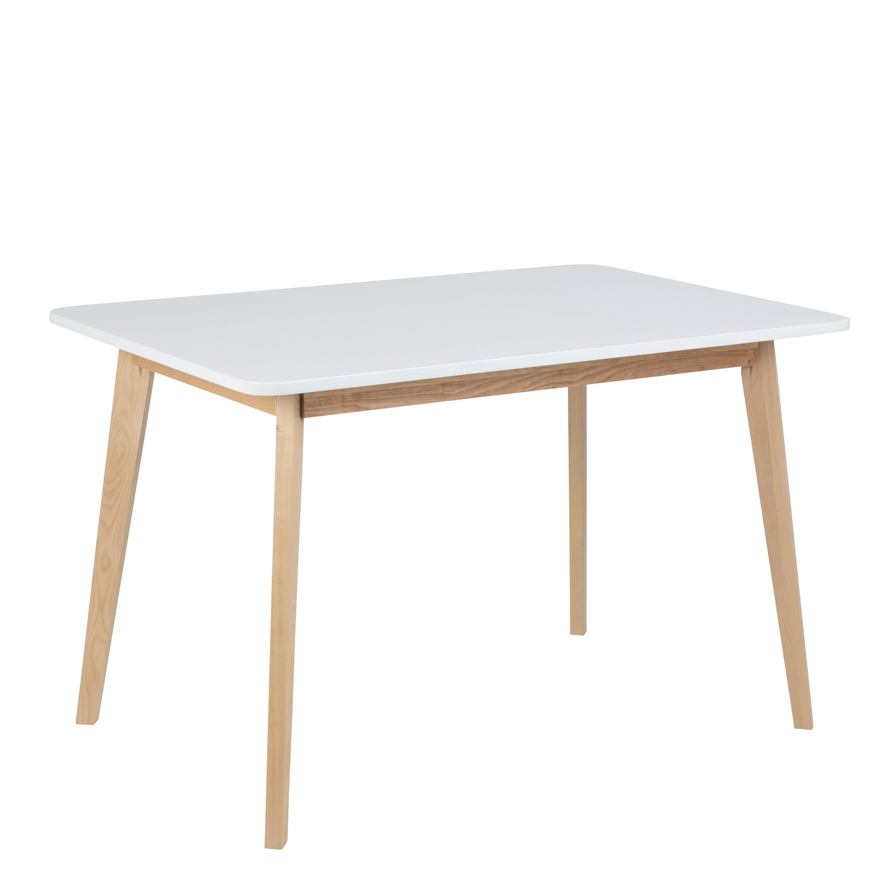 Raven Dining Table in White & Oak – FTG
