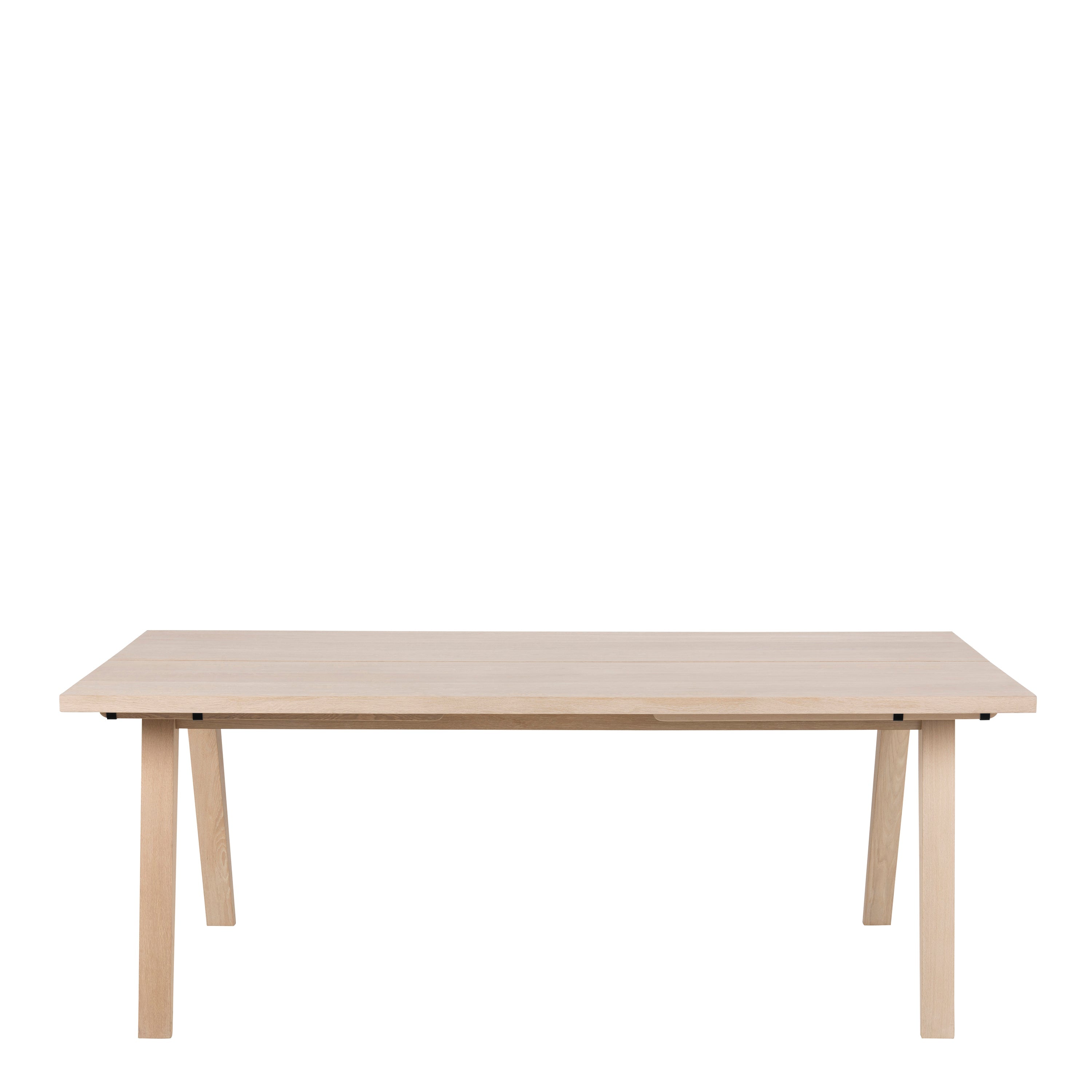A-Line Rectanglar Dining Table in White Oak – FTG, view 2