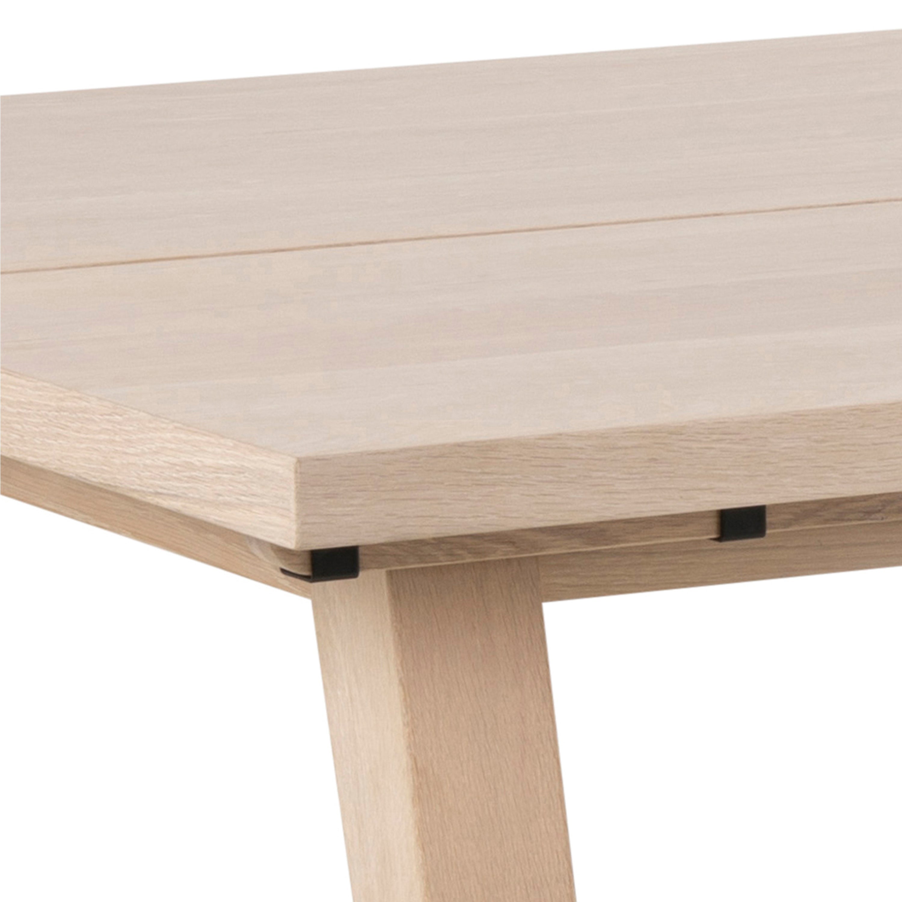 A-Line Extendable Dining Table in White Oak 200/286 x 74.6 x 95cm – FTG, view 7