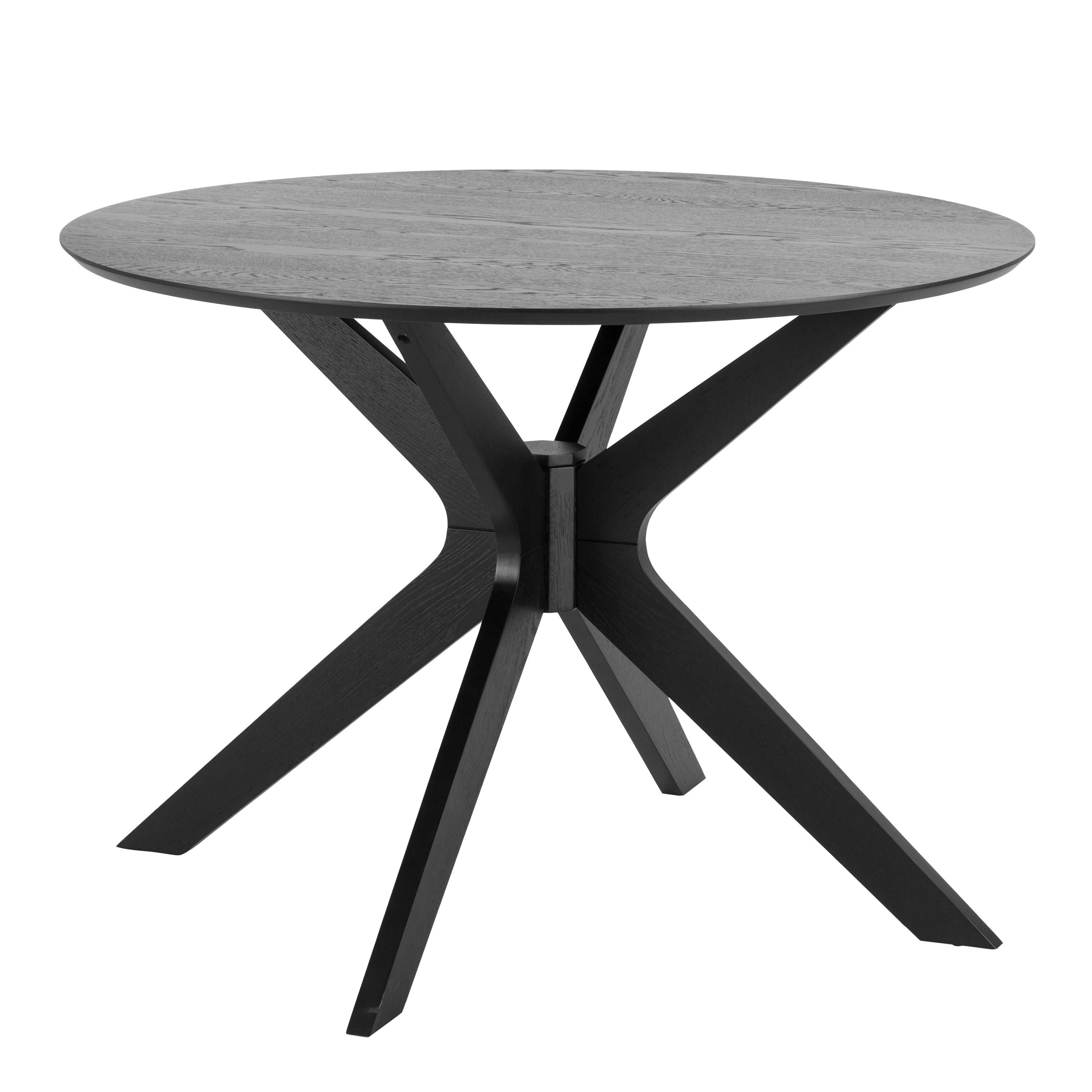I_Duncan Round Coffee Tablein Black 105x75cm – FTG