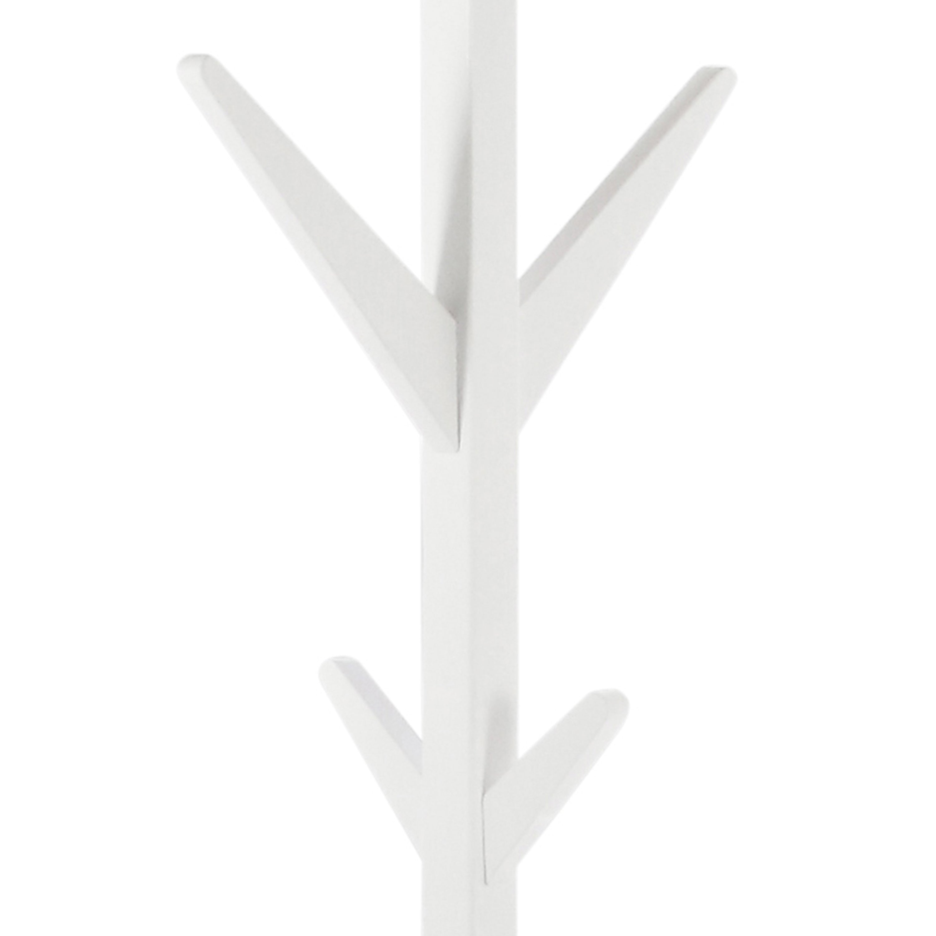 Ascot Coat Hanger in White – FTG, view 6