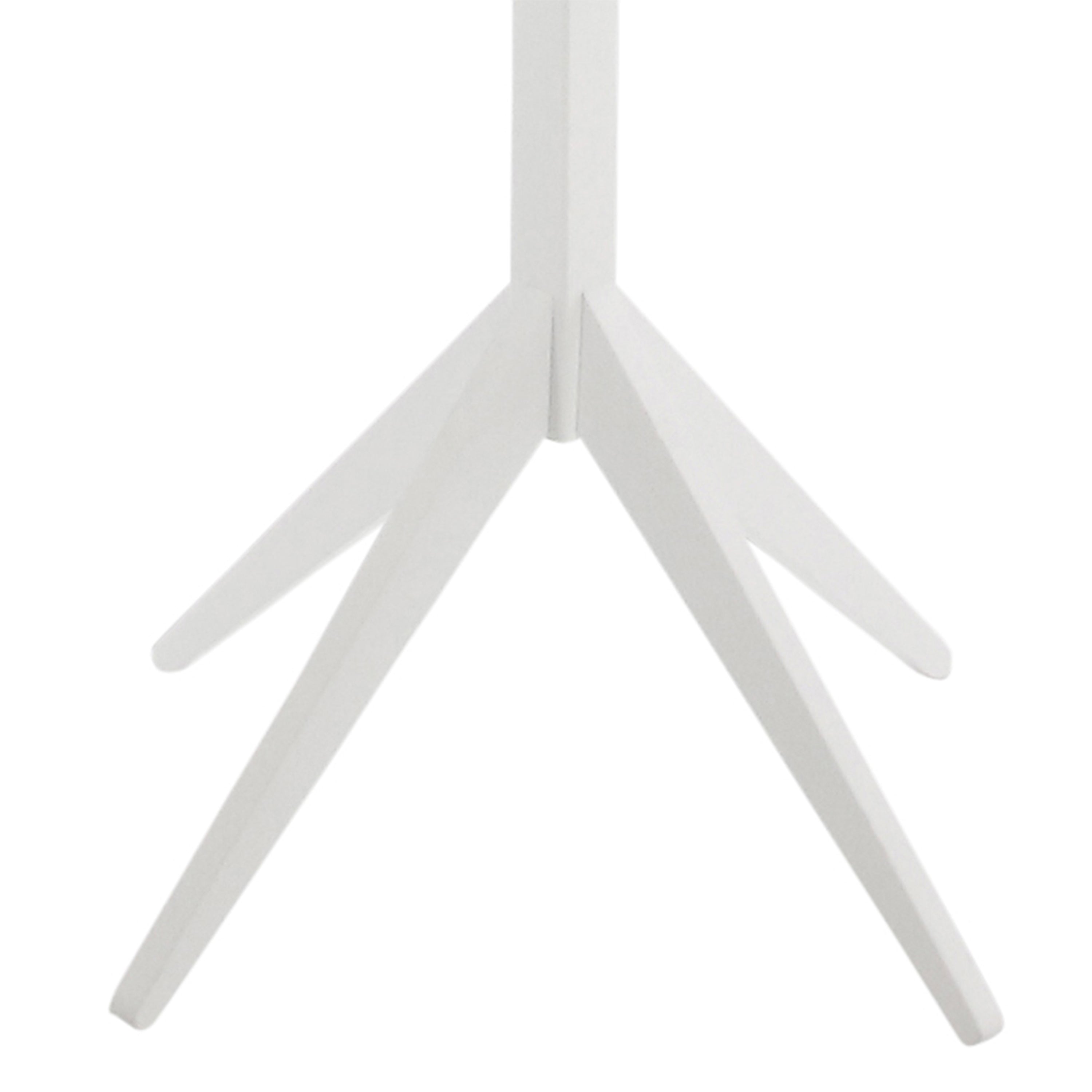 Ascot Coat Hanger in White – FTG, view 8