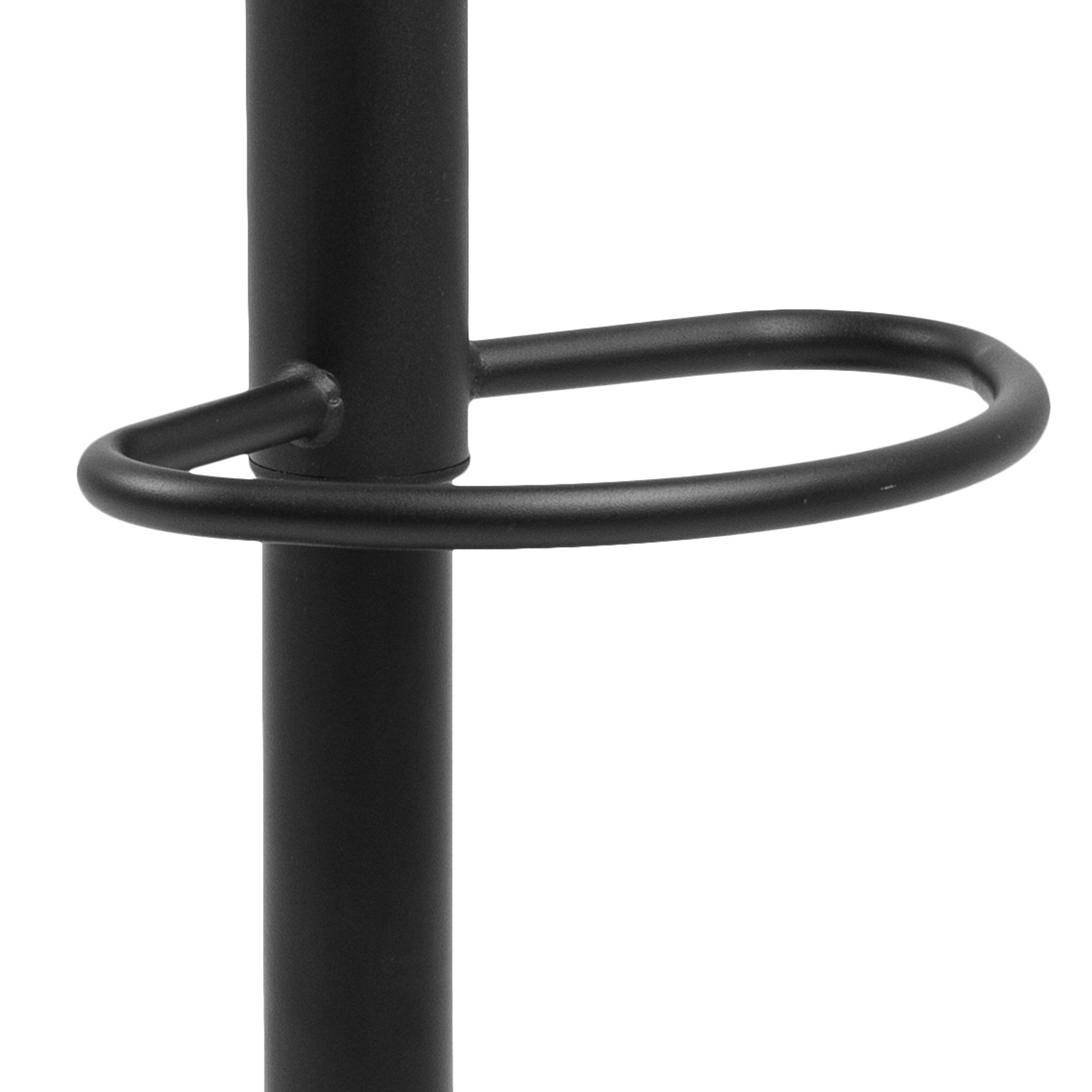 Finch Black Bar Stool without Back Set of 2 – FTG, view 6