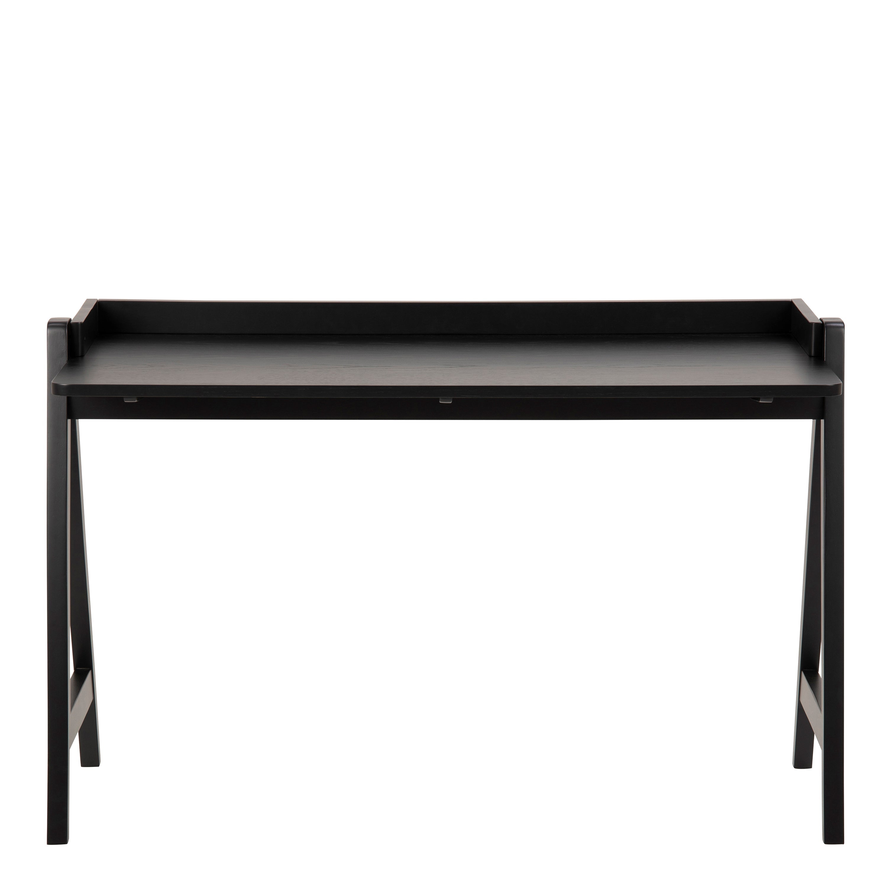 Miso Office Desk in Black – FTG, view 2