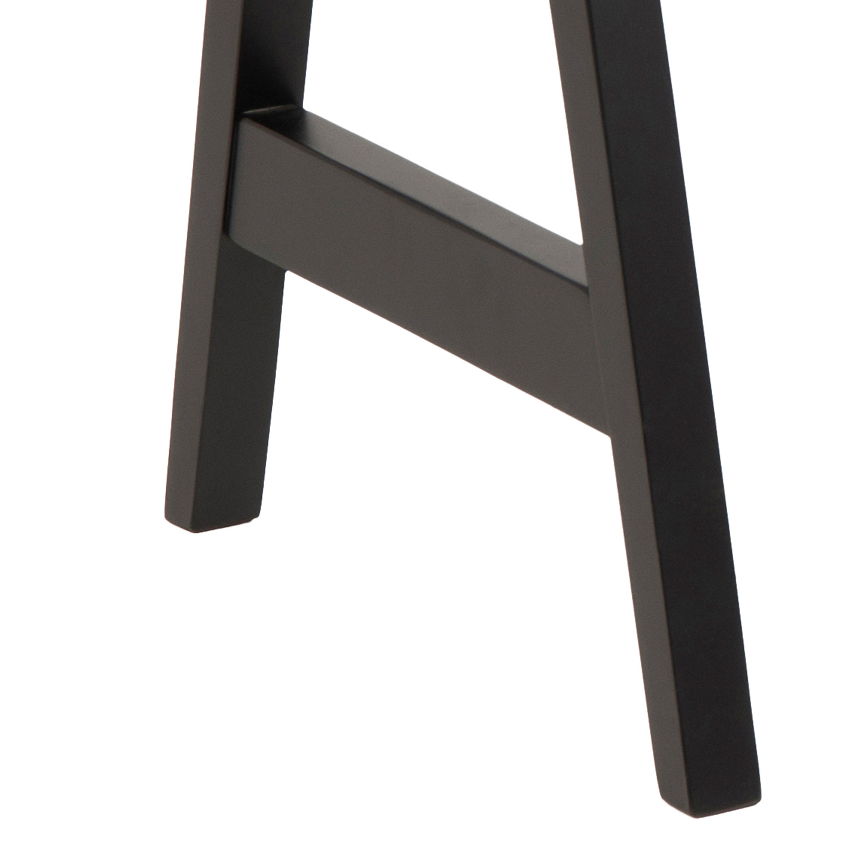 Miso Office Desk in Black – FTG, view 6