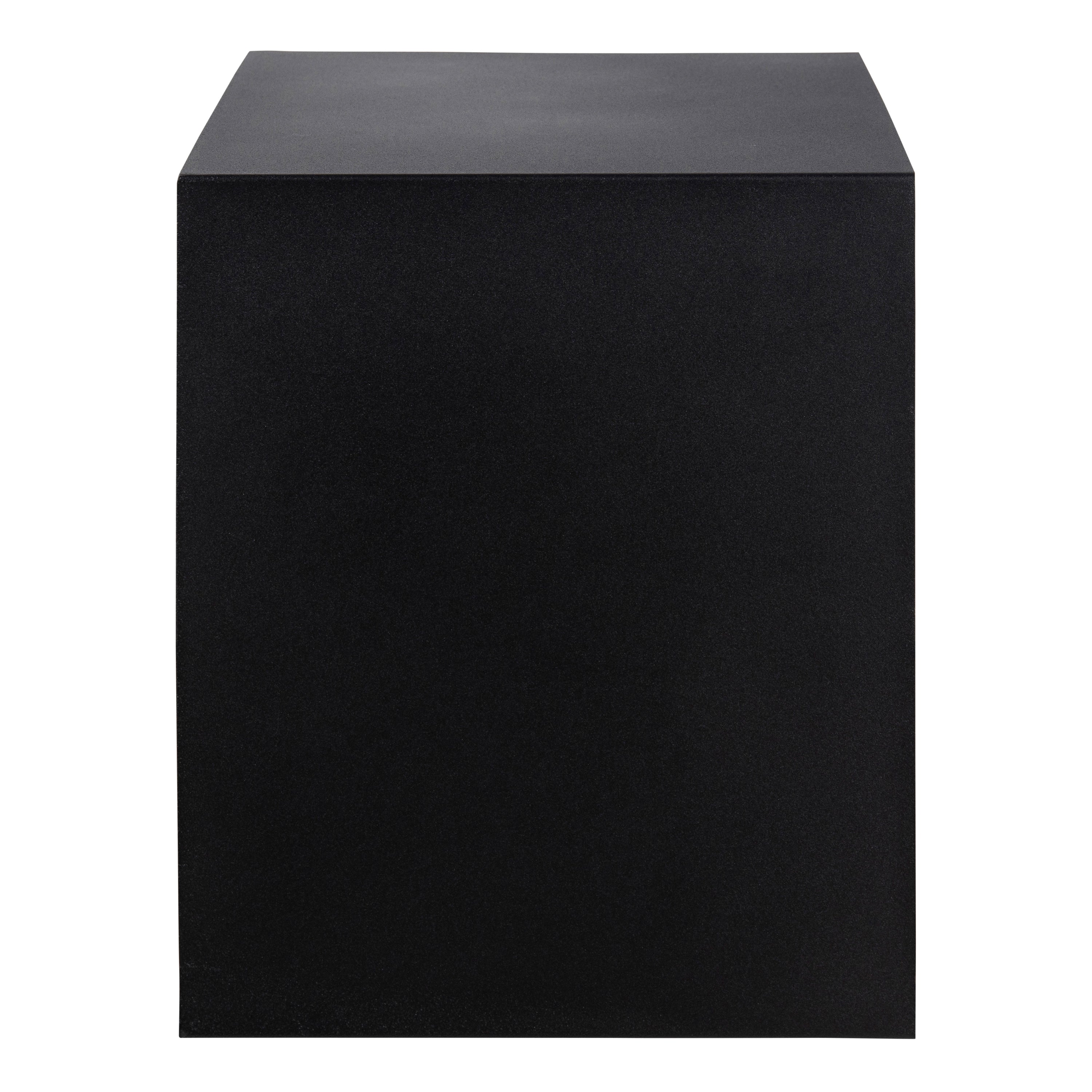 Joliet 1 Drawer Wallmounted Bedside Table in Black & Bamboo – FTG, view 7
