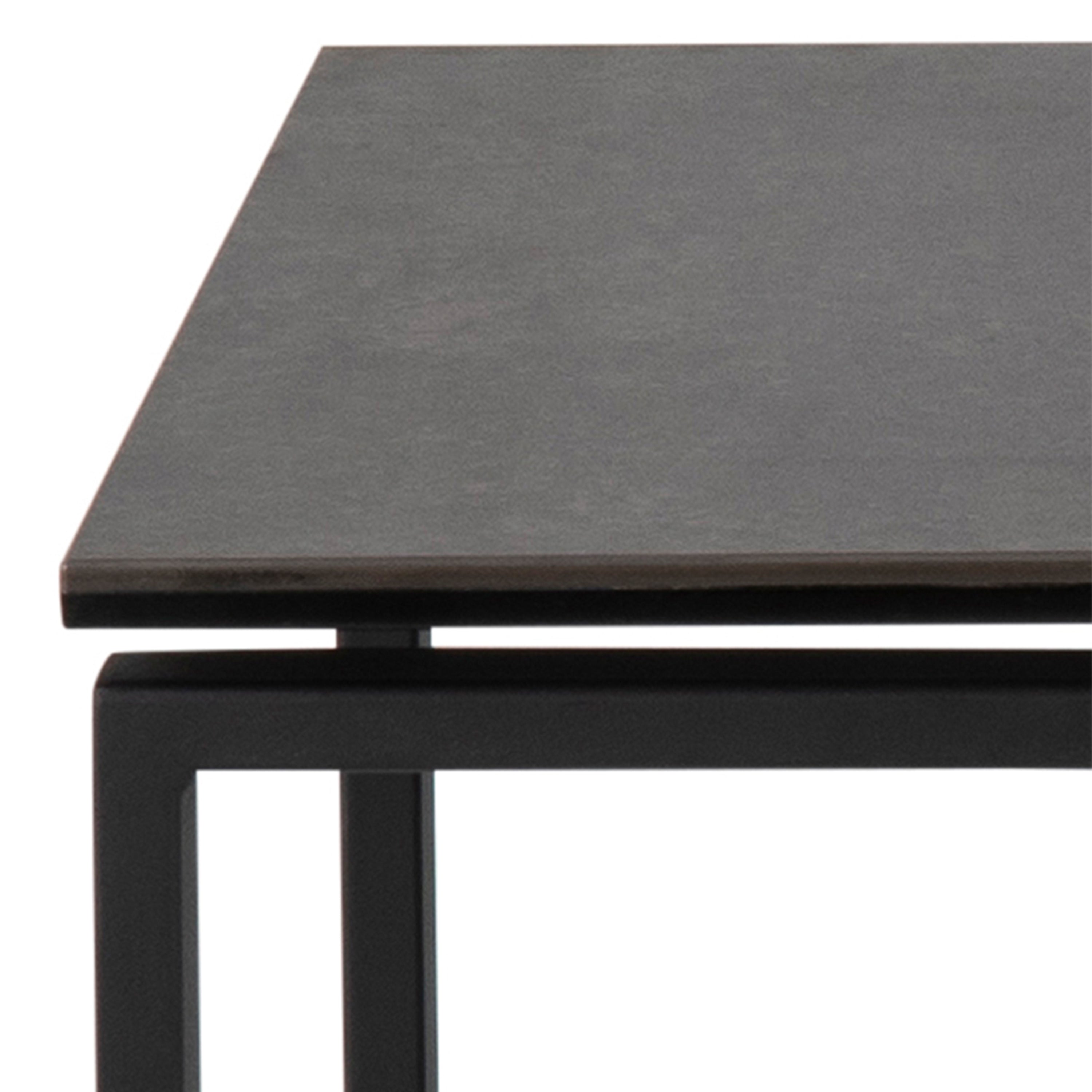 Katrine Ceramic Nest of Tables in Black Set of 3 – FTG, view 6