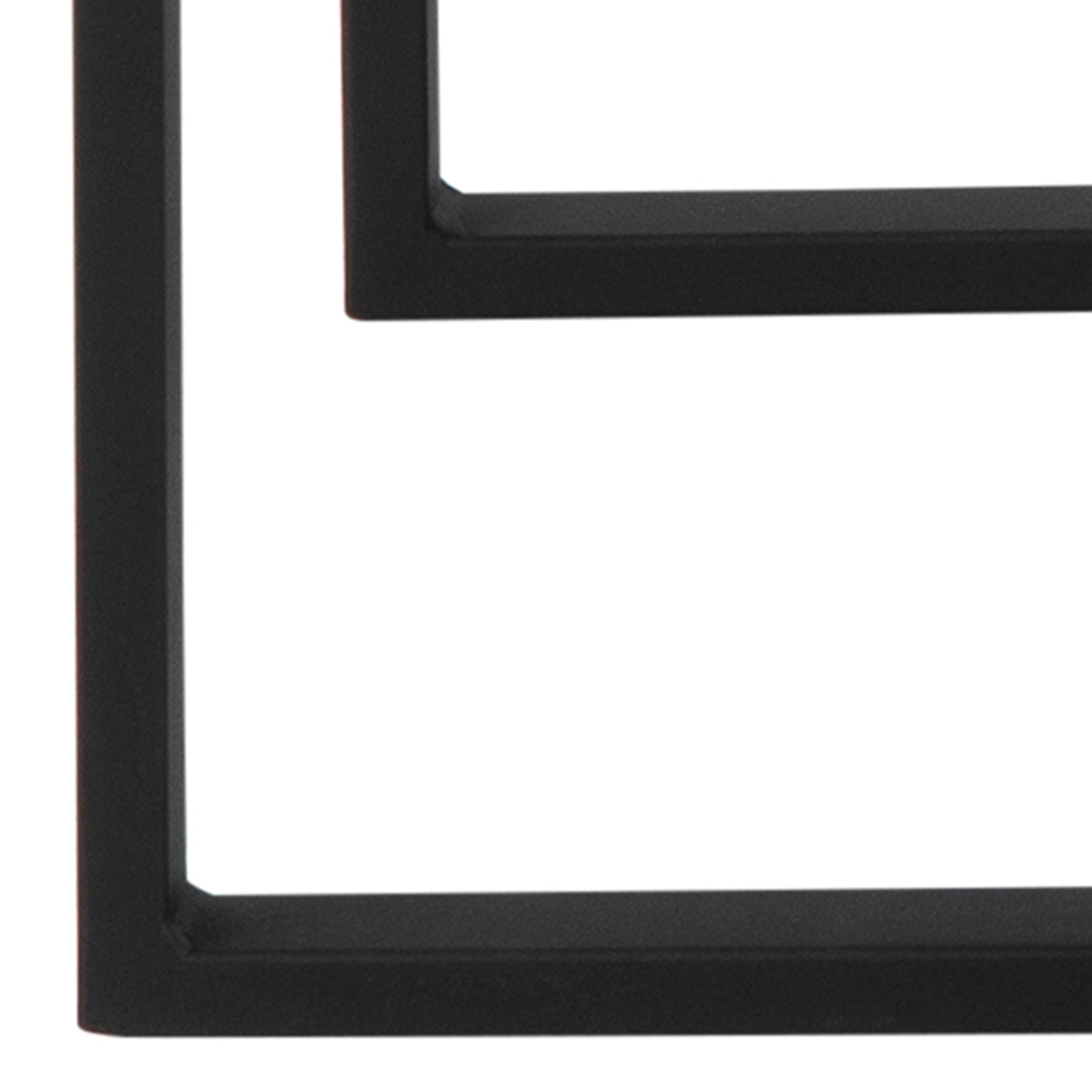 Katrine Ceramic Nest of Tables in Black Set of 3 – FTG, view 8