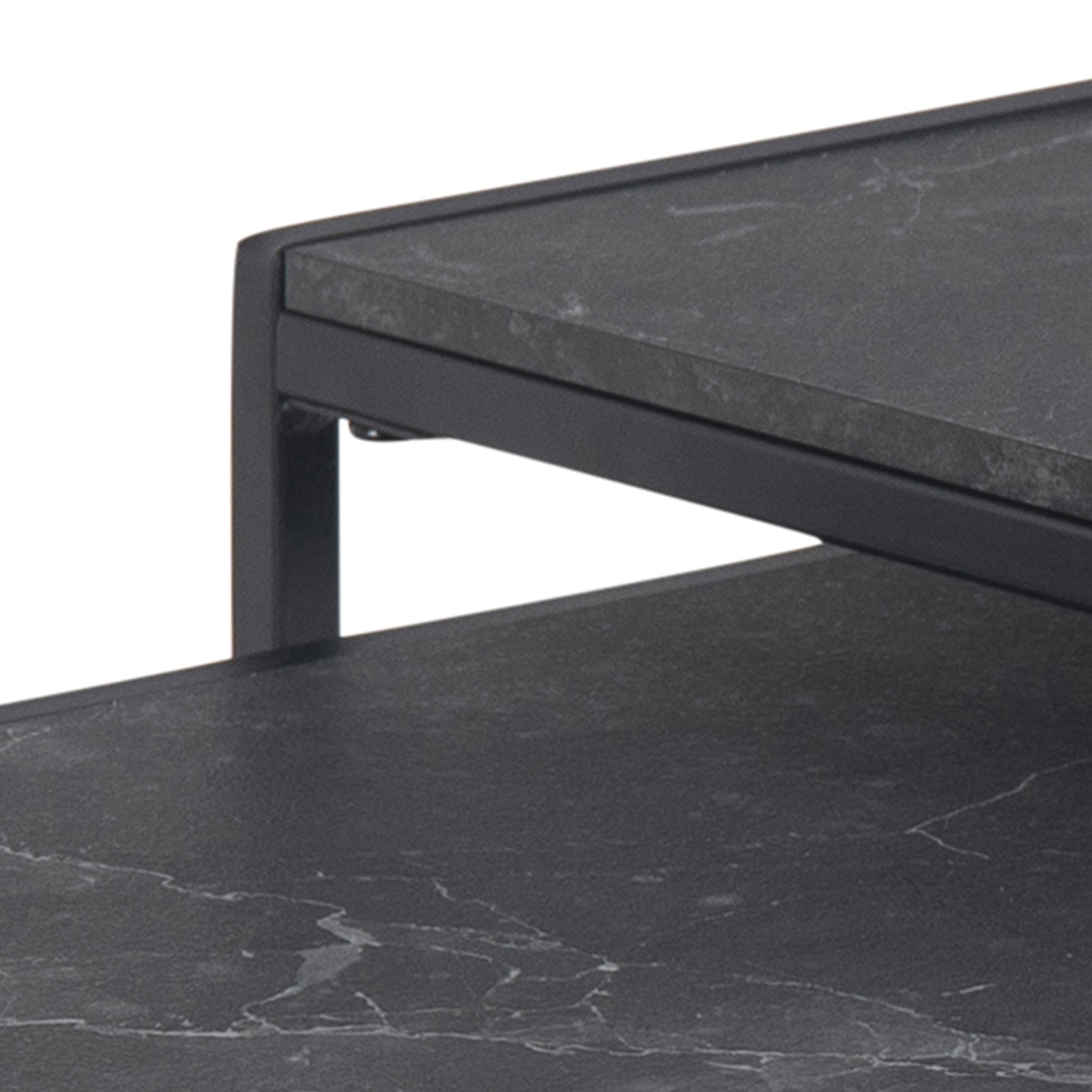 Infinity Nest of Tables in Black Matt Set of 2 – FTG, view 8