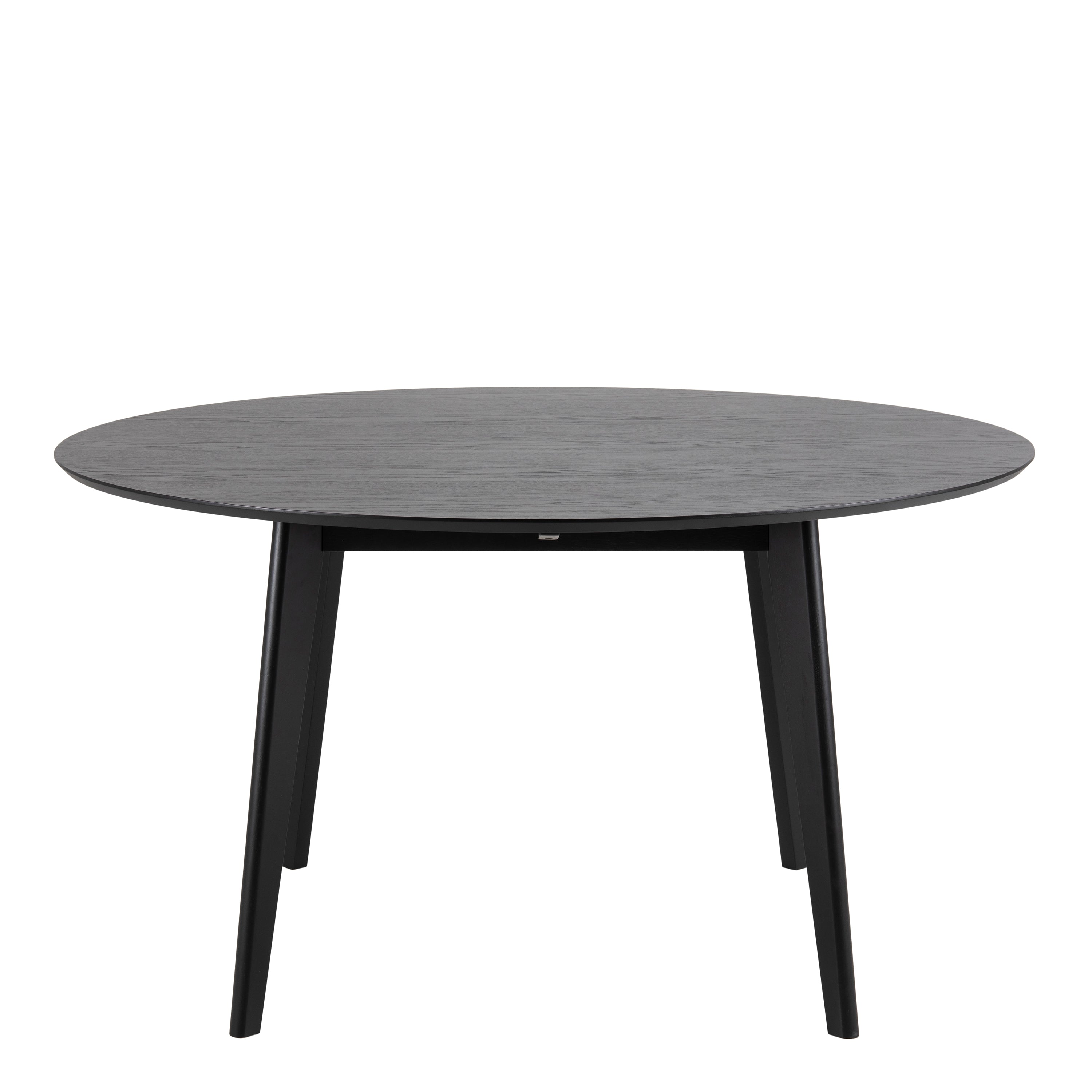 Roxby Round Dining Table in Black 140x76cm – FTG, view 2